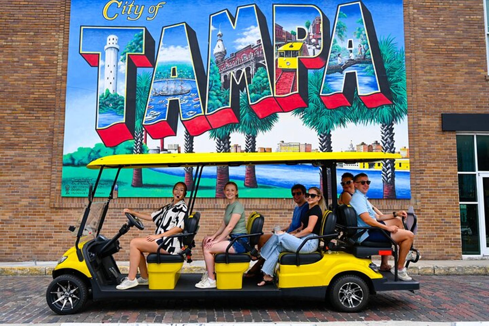 Tampa Sightseeing Tour in Golf Cart - Image 2