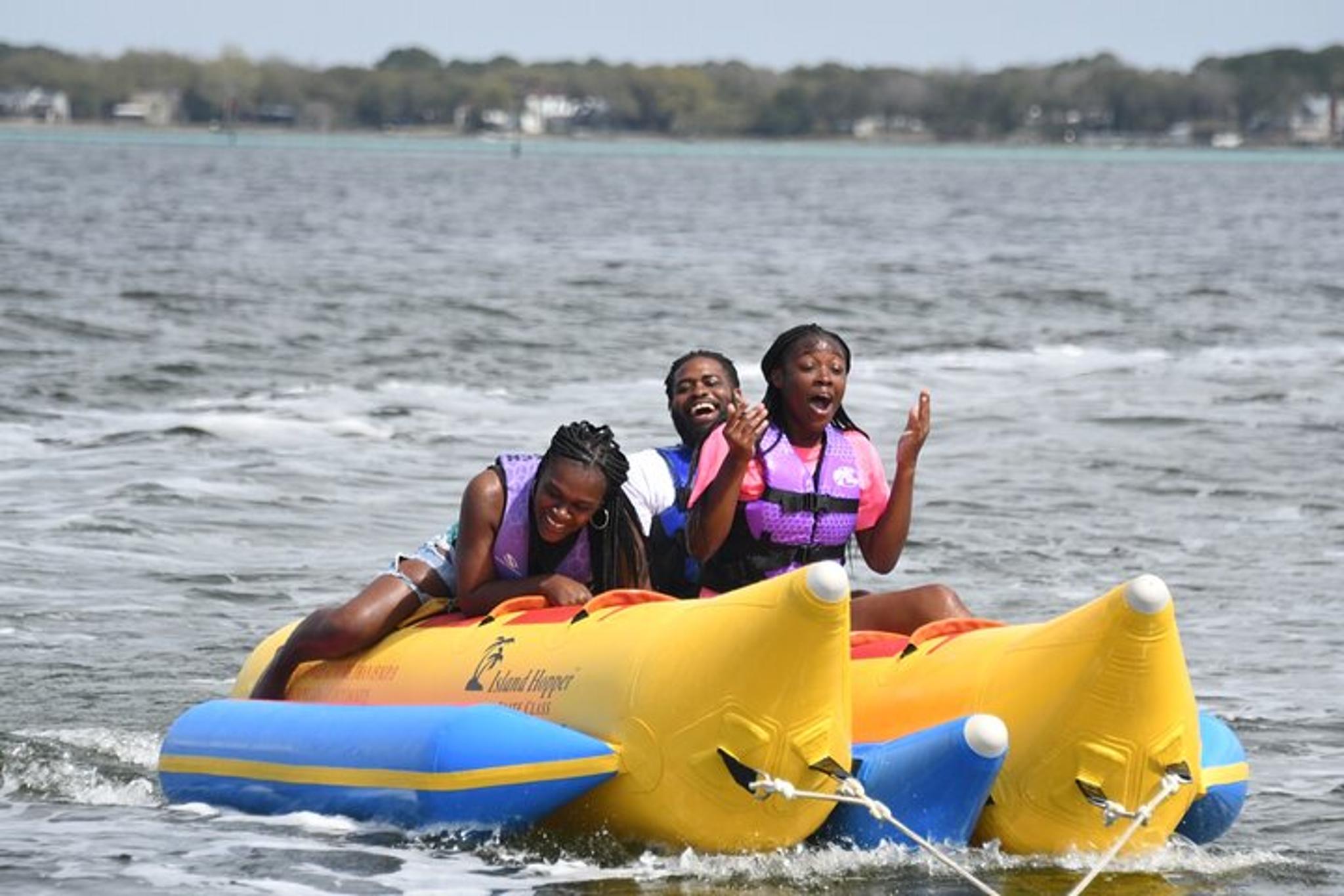 Destin Banana Boat and Dolphin Spotting Experience - Image 4