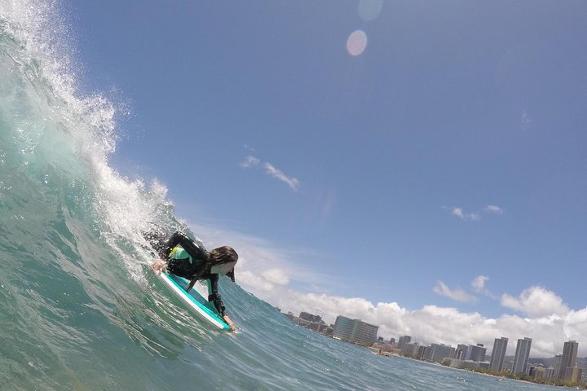 Waikiki Bodyboarding Lesson with Pro Coach 2 hr - Image 3