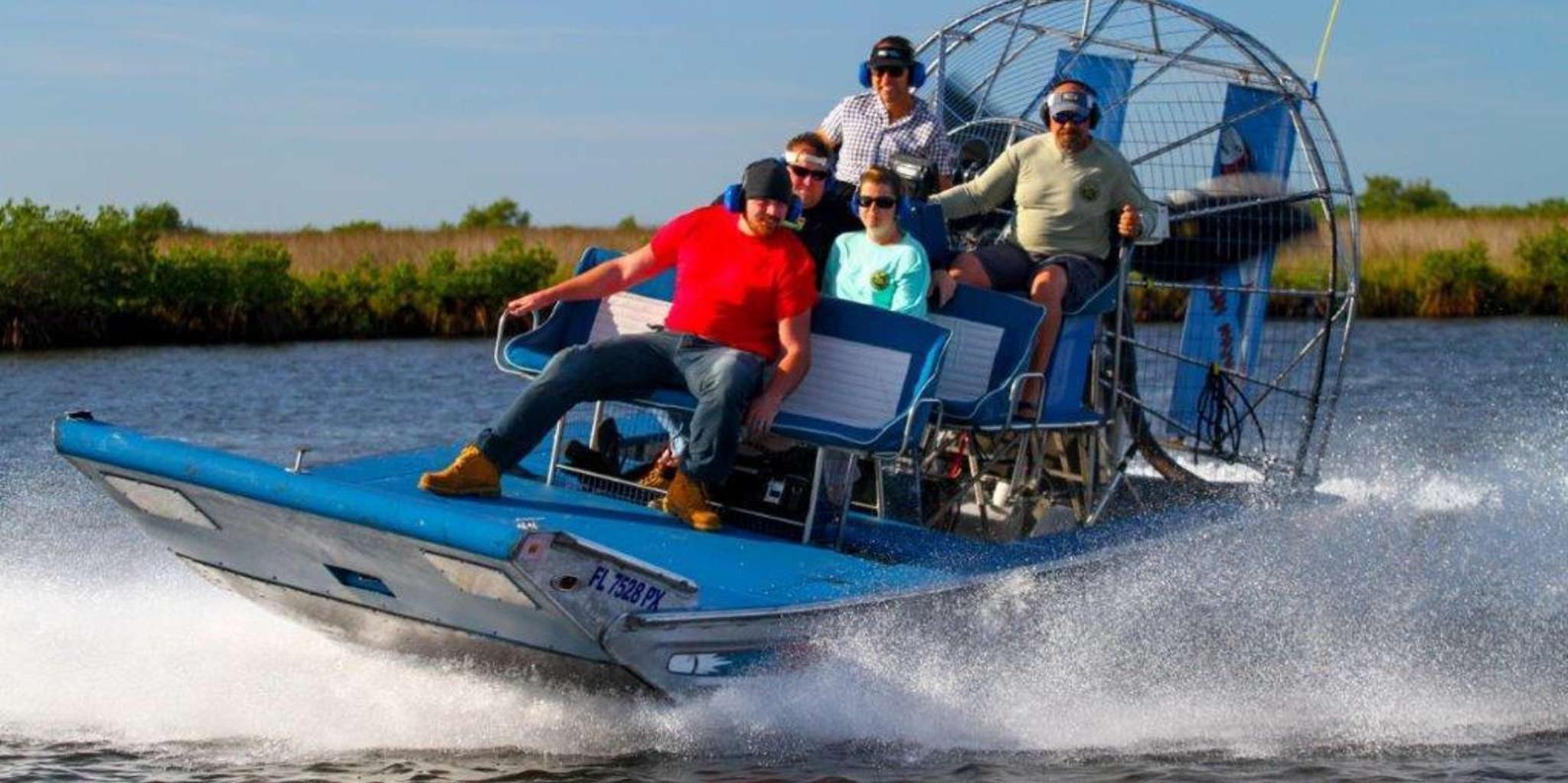 Homosassa Airboat Ride and Dolphin Watching