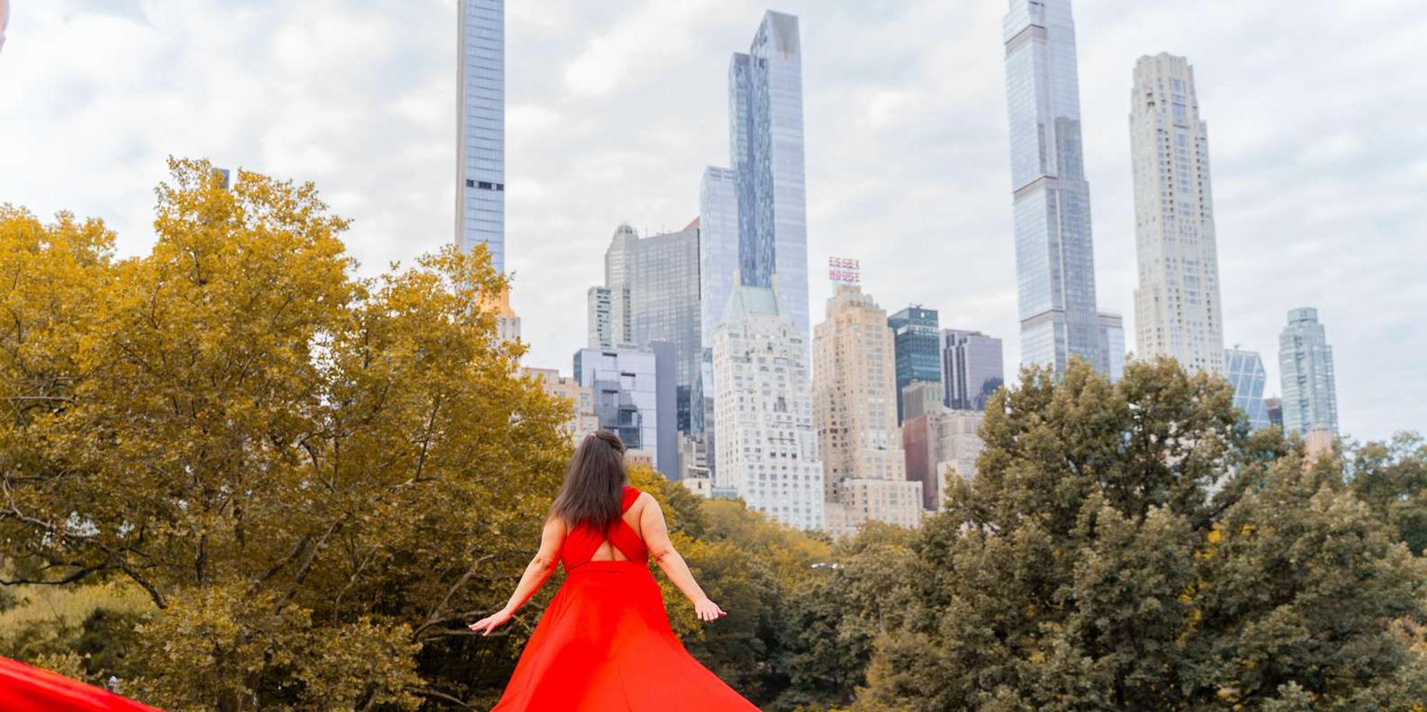 New York City Flying Dress Photoshoot - Image 6