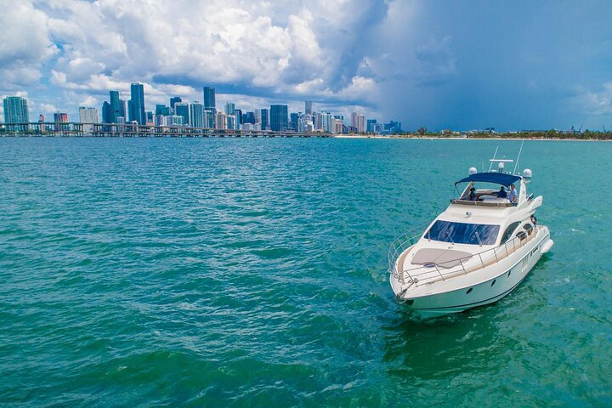 Miami Yacht Charter on 62' Azimut - Image 2