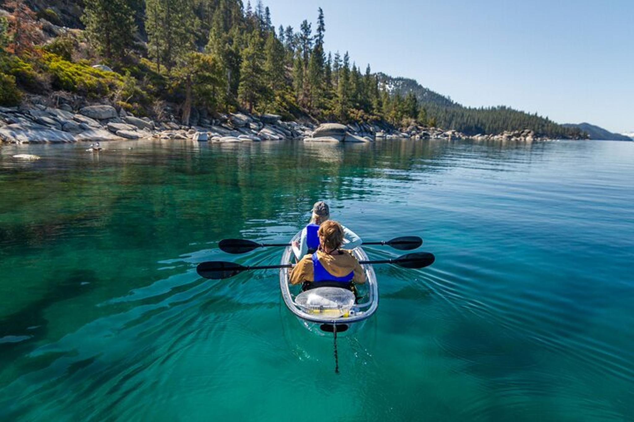 Lake Tahoe Clear Kayak Tour