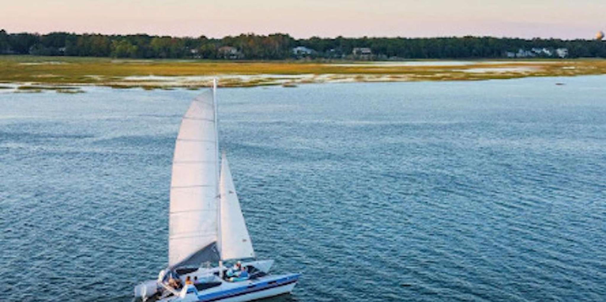 Hilton Head Private Dolphin Catamaran Sail