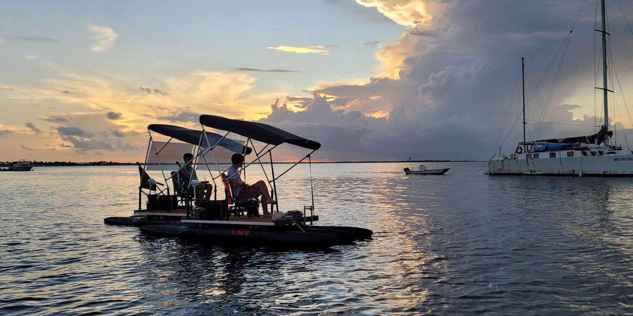 Key Largo Mini Pontoon Boat Tour at Sunset - Image 5