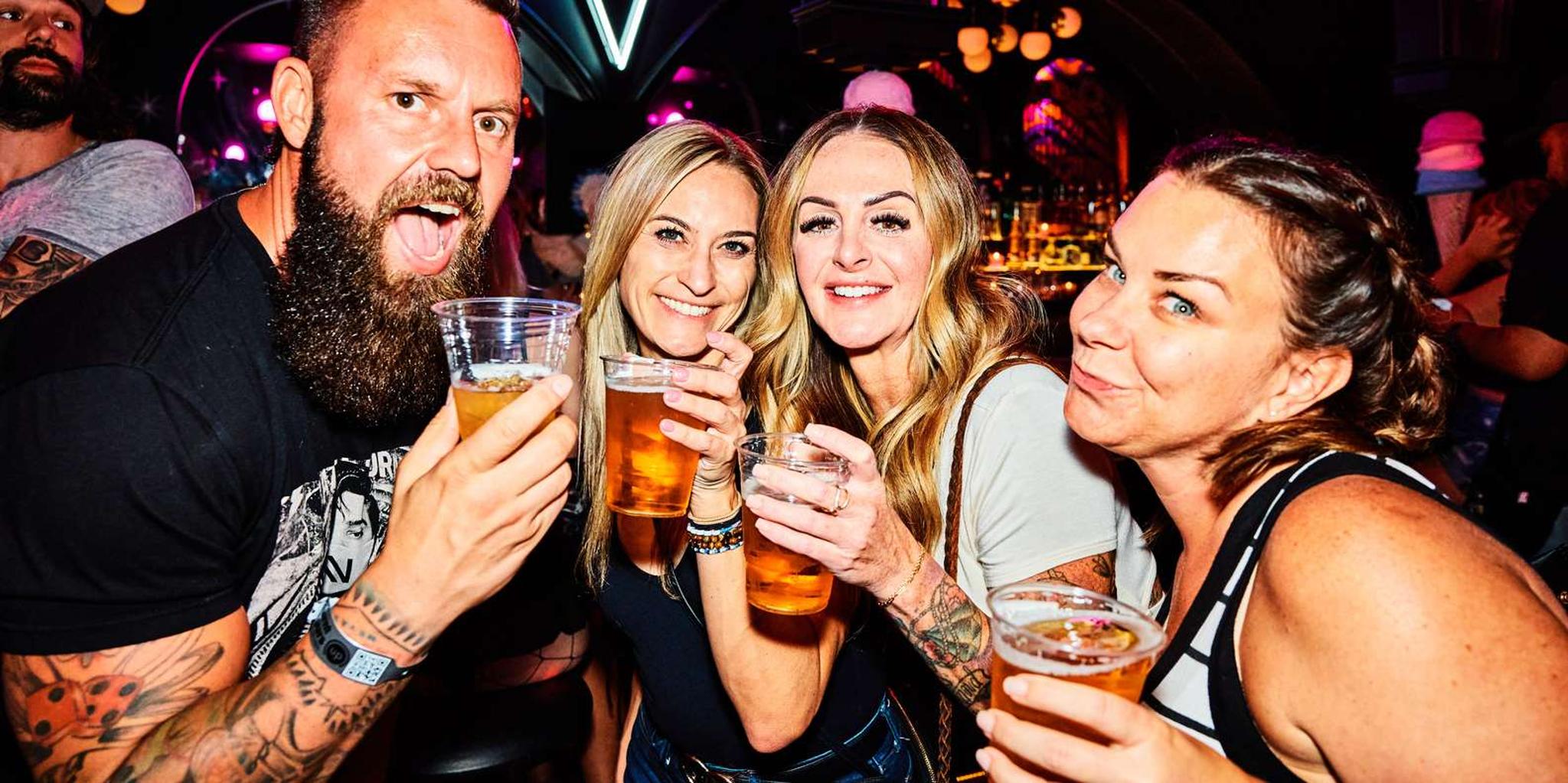 Las Vegas Bar Crawl on Fremont Street