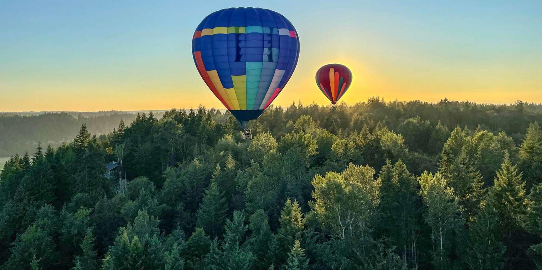 Seattle Mt. Rainier Hot Air Balloon Ride - Image 5