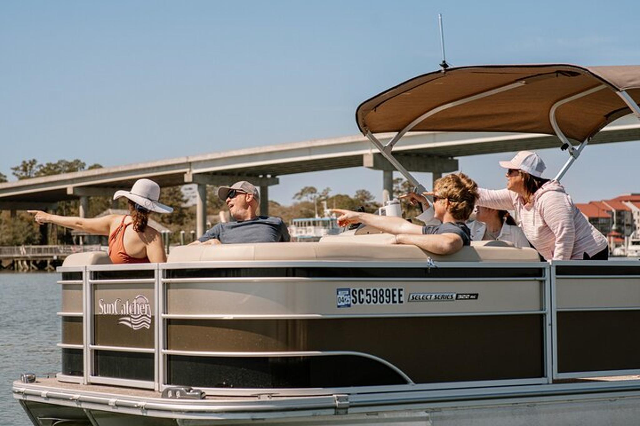 Hilton Head Island Pontoon Boat Rental