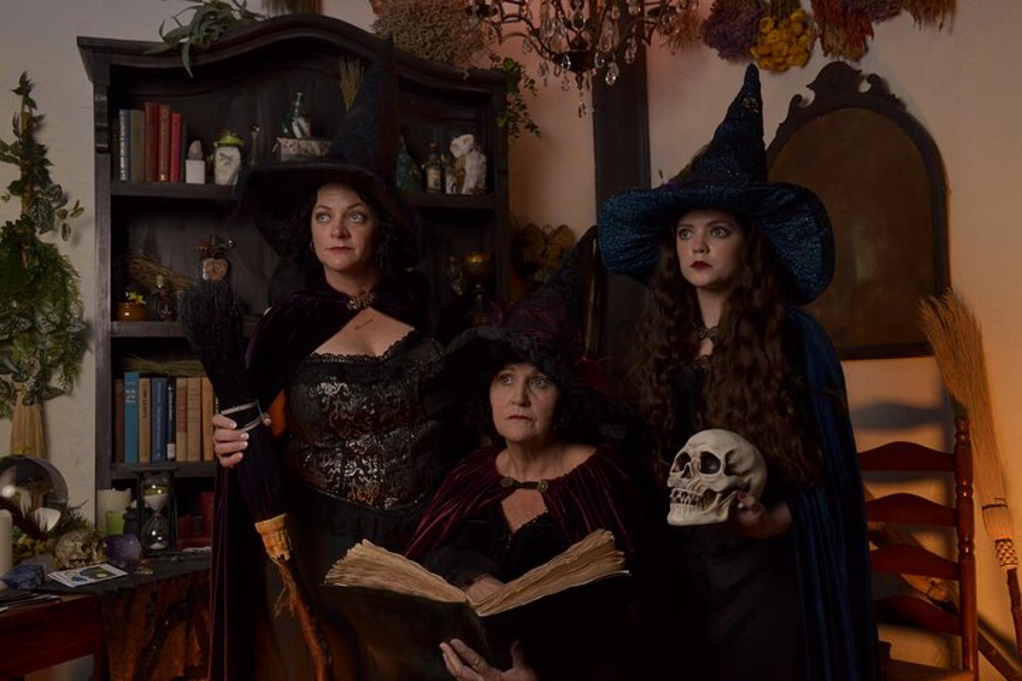Salem Witch Costume Photo Shoot