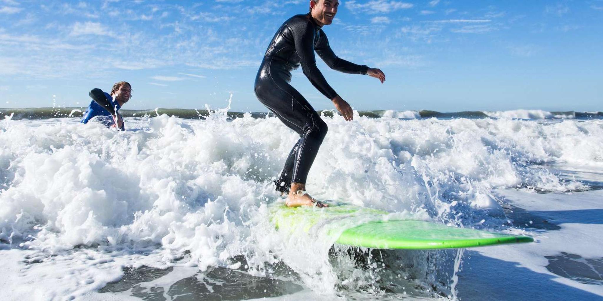 Santa Barbara Surf Lesson at Mondos Beach 1.5 hr