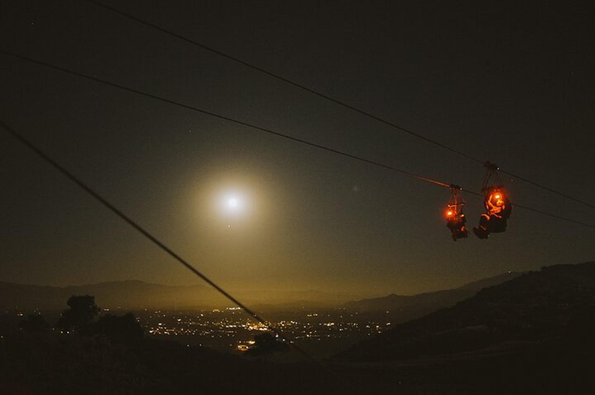 Santa Barbara Zipline Tour at Night - Image 2