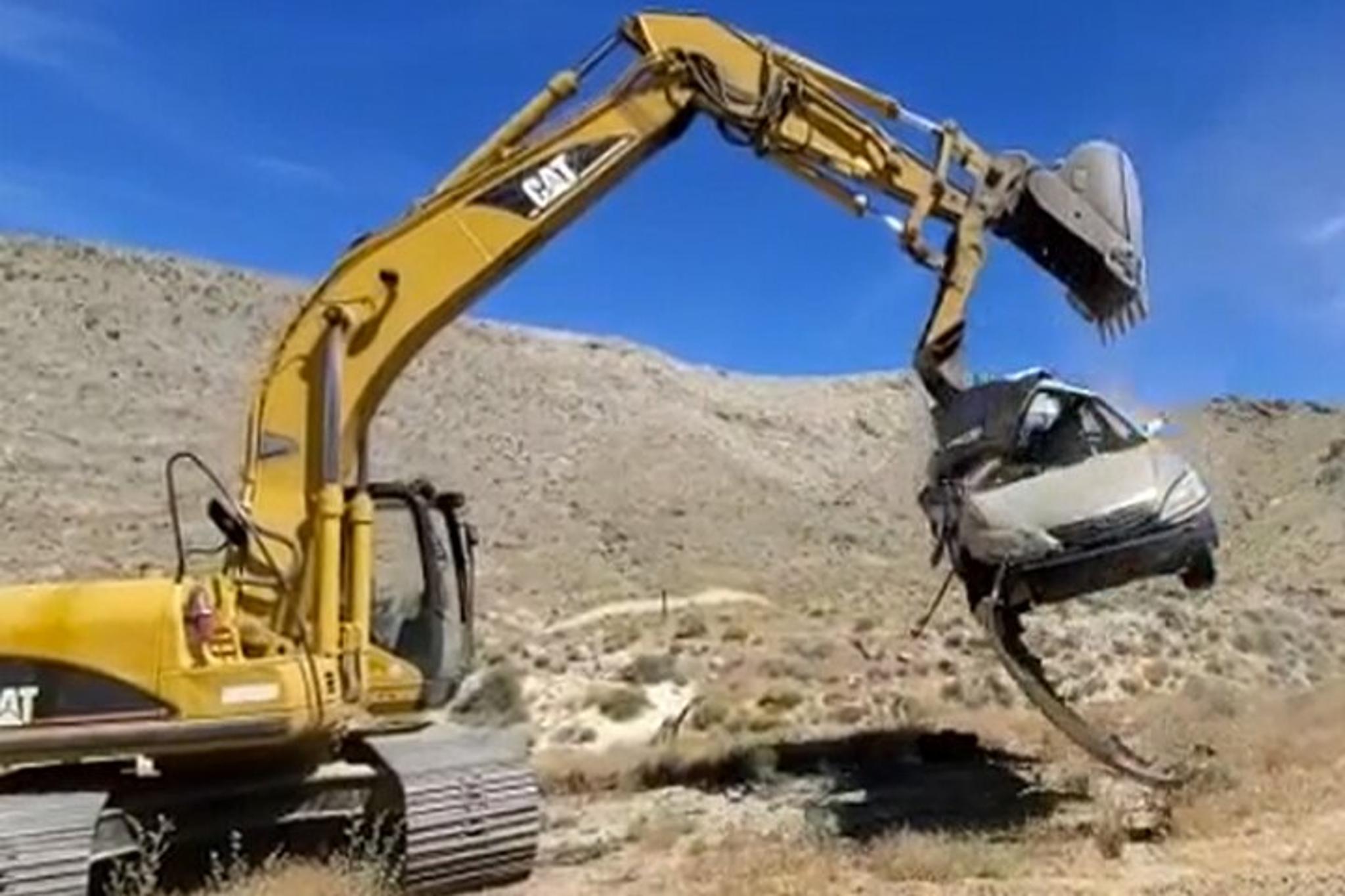 Las Vegas Excavator Experience at Adrenaline Mountain