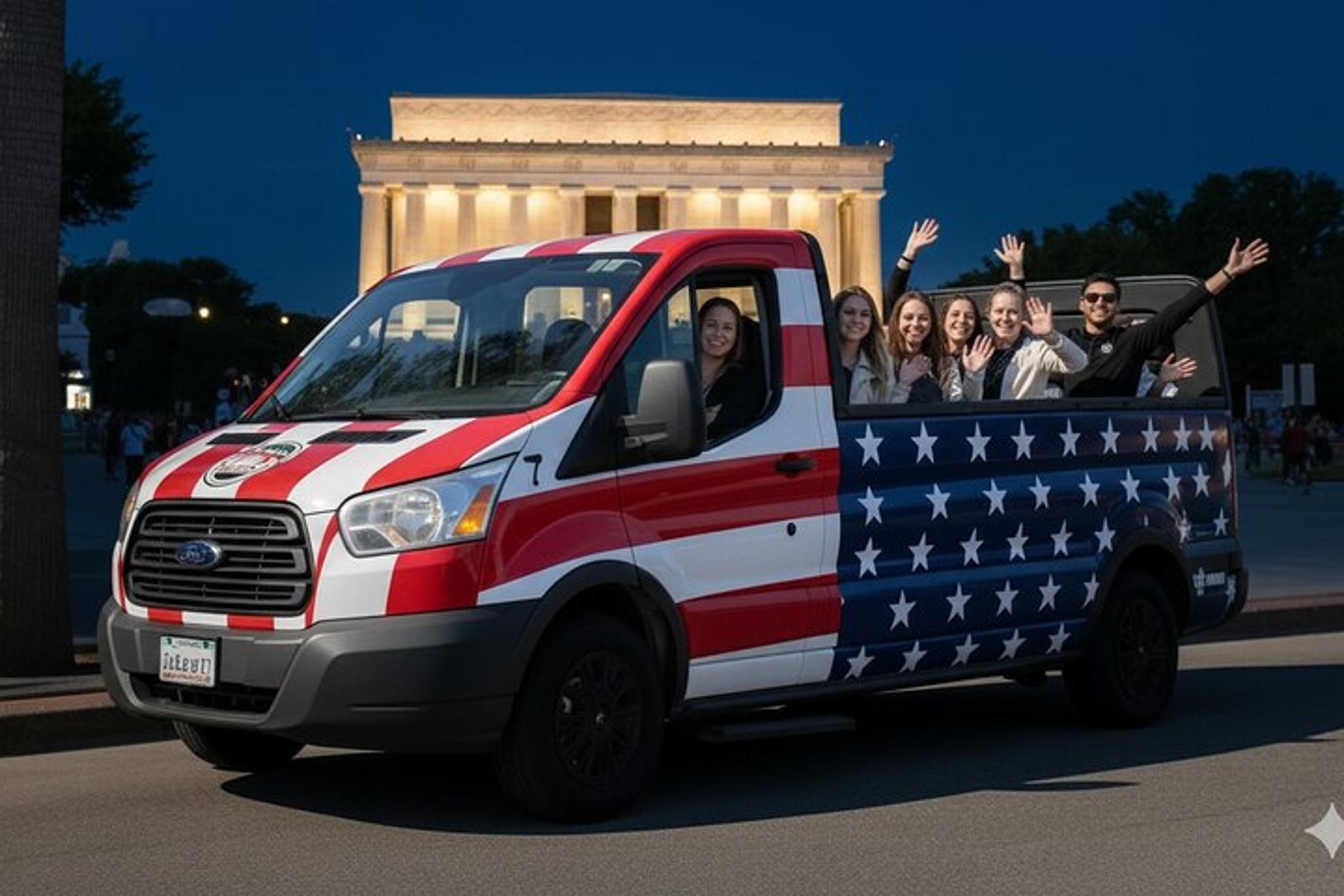 Washington DC History & Monuments Open-Air Minibus Tour - Image 2