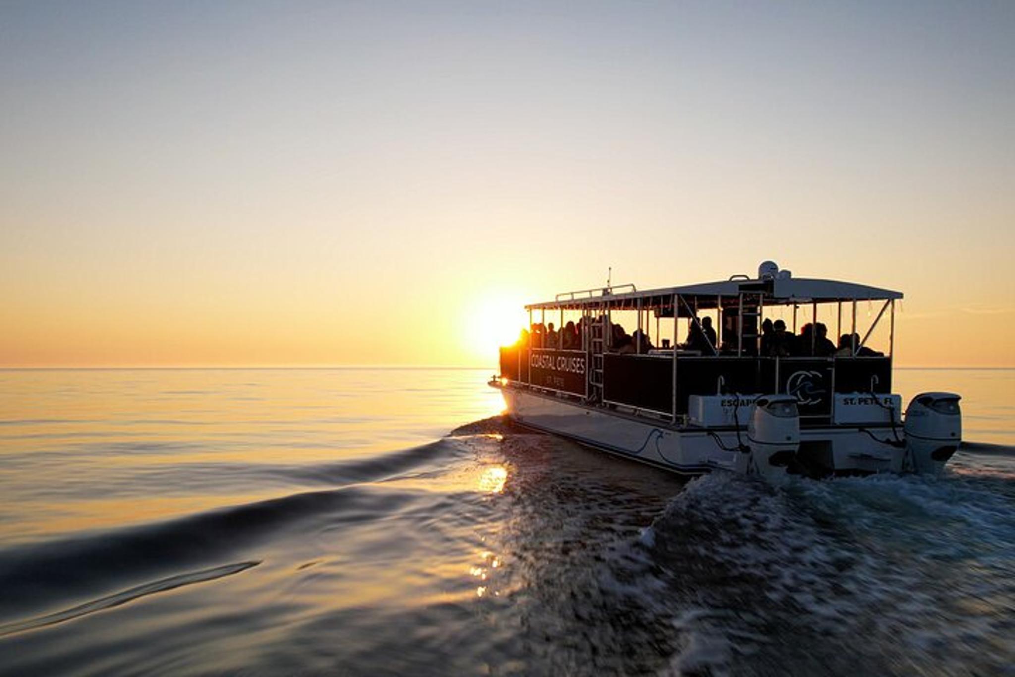 St. Pete Dolphin Watching and Island Sunset Cruise - Image 2