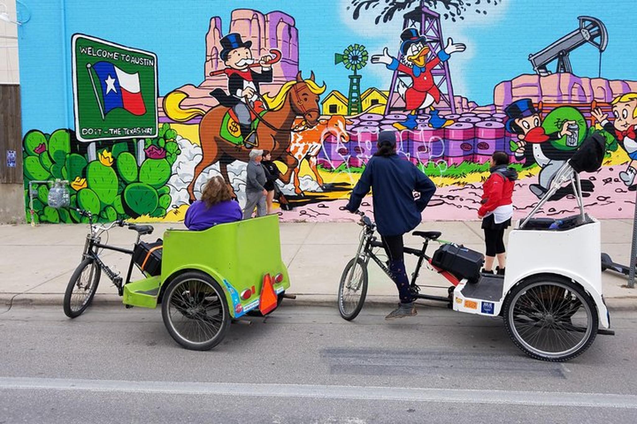 Austin Mural Selfie Pedicab Tour 1.5 hr - Image 6