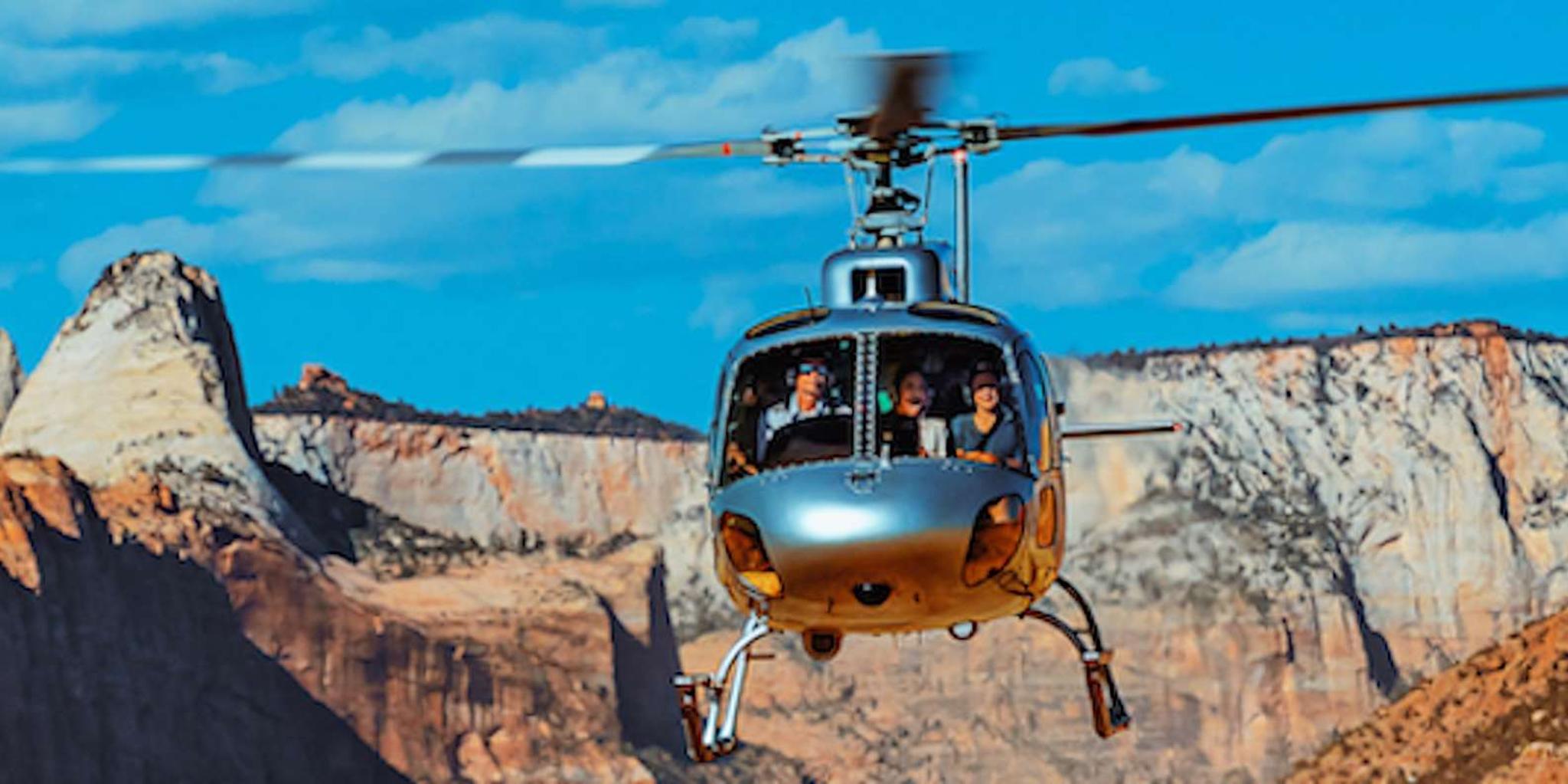 Zion Helicopter Tour: Canaan Cliffs Extended