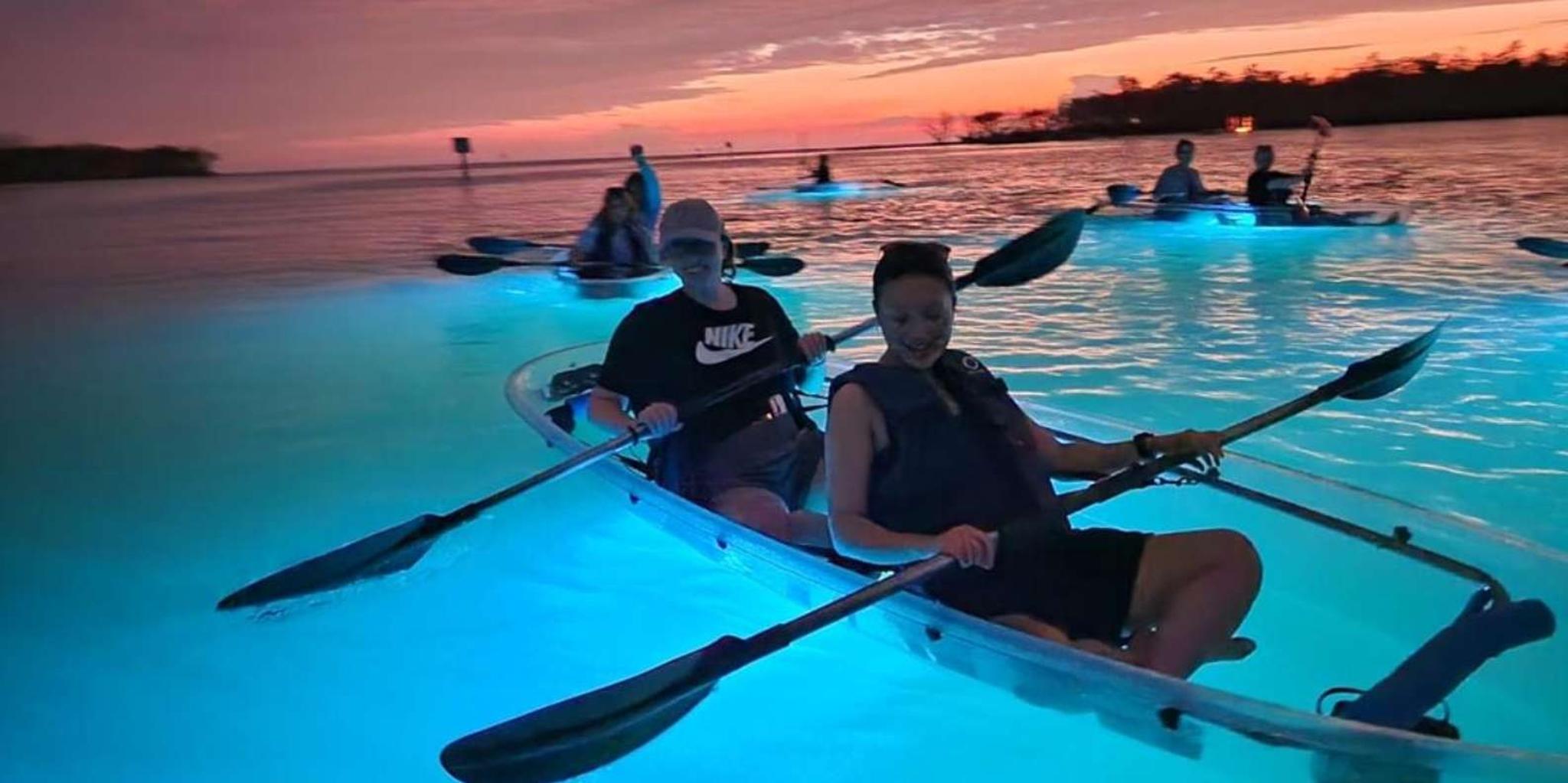 Naples Sunset Glow Clear Kayak Tour - Image 1