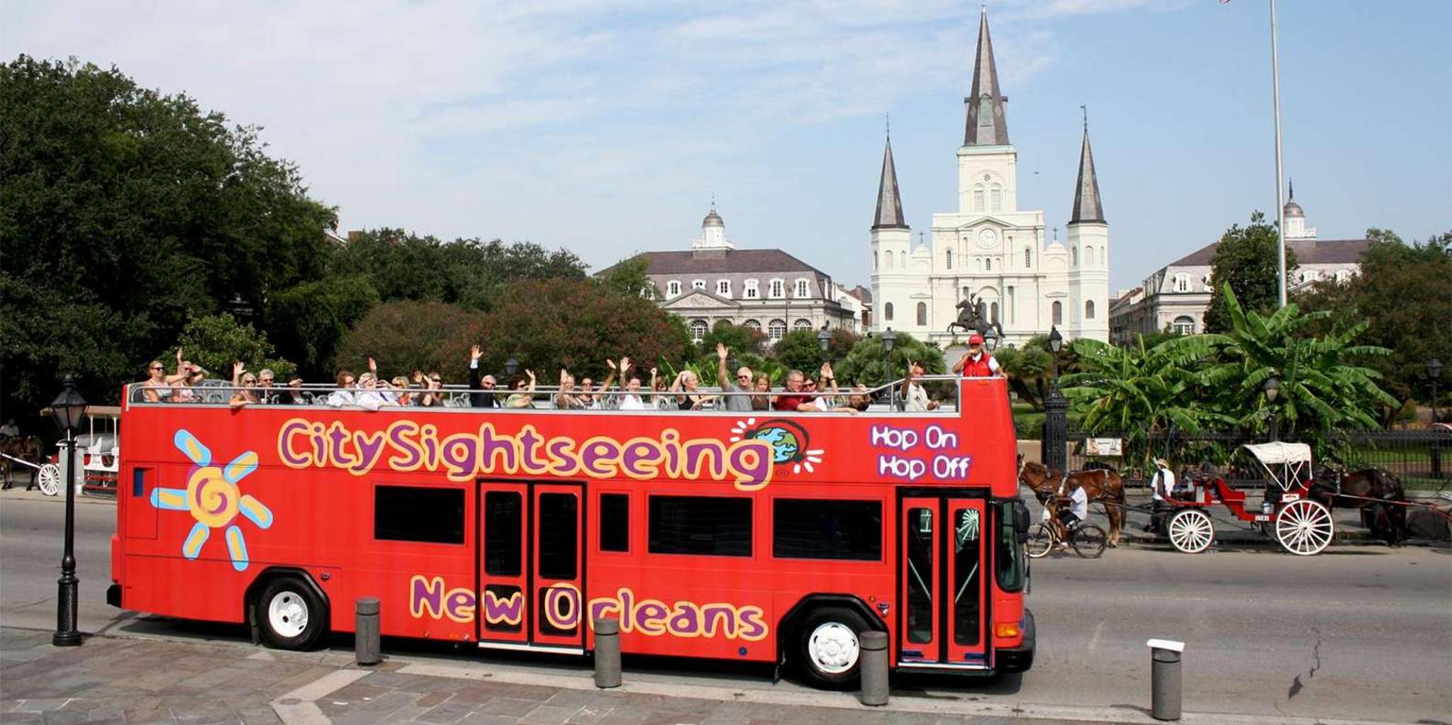 New Orleans Bus, Cruise, and Walking Tour
