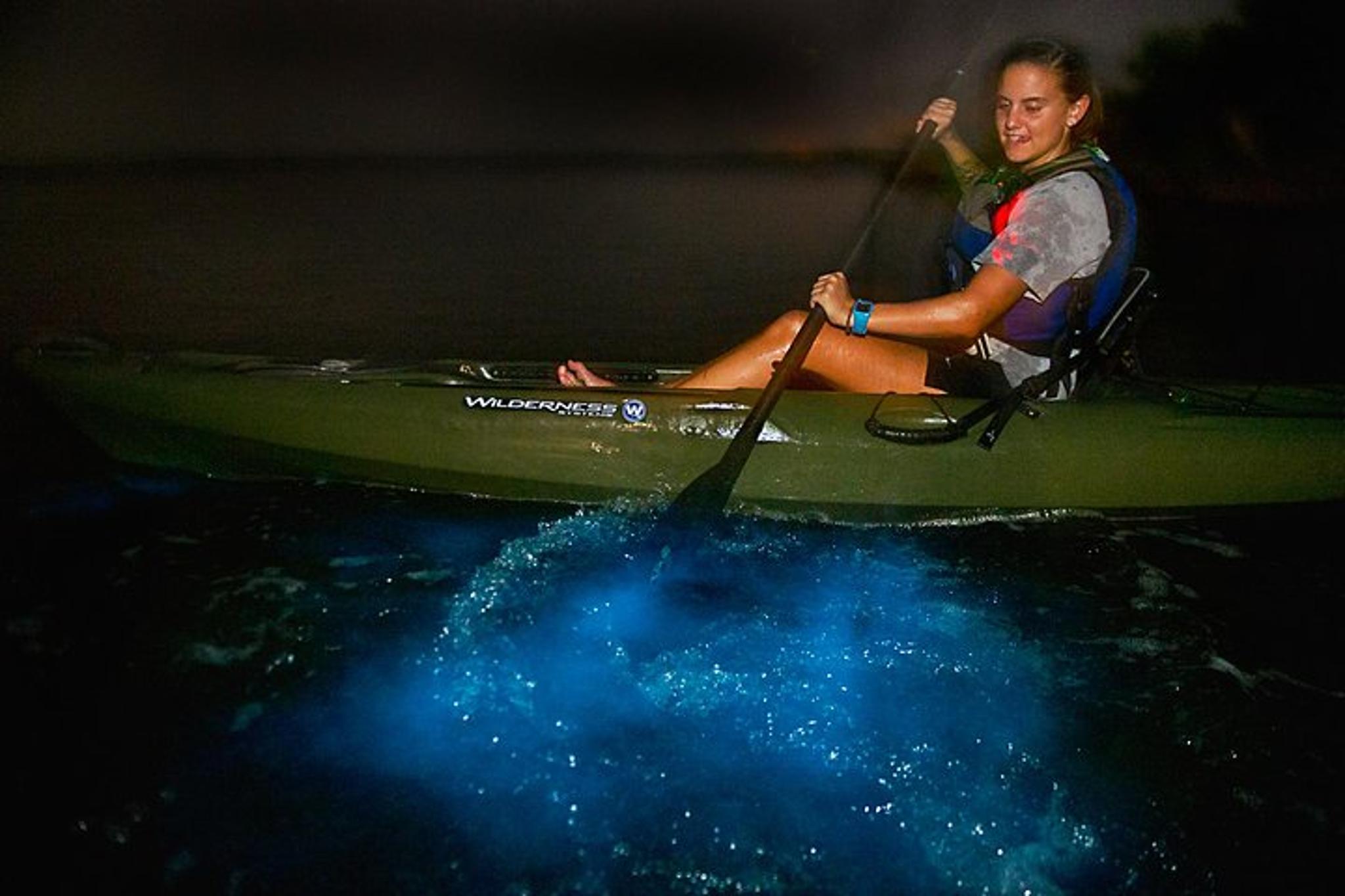 Kiwanis Island Bioluminescence Kayak Tour