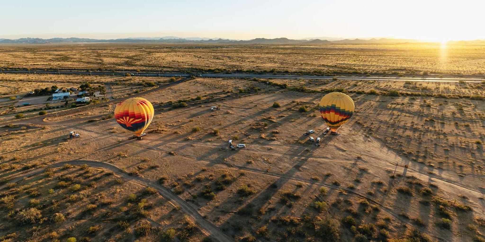 Phoenix Hot Air Balloon Ride at Sunrise - Image 4