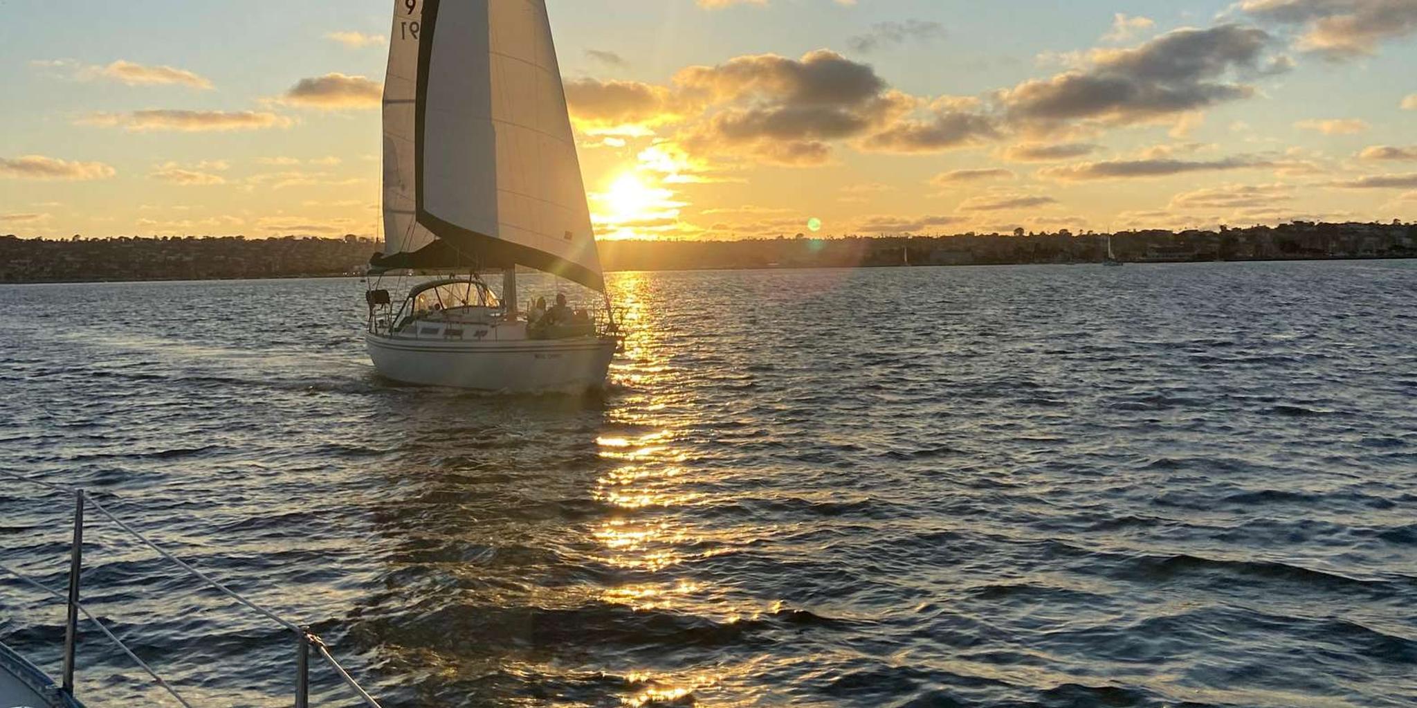 San Diego Sailing Excursion at Sunset