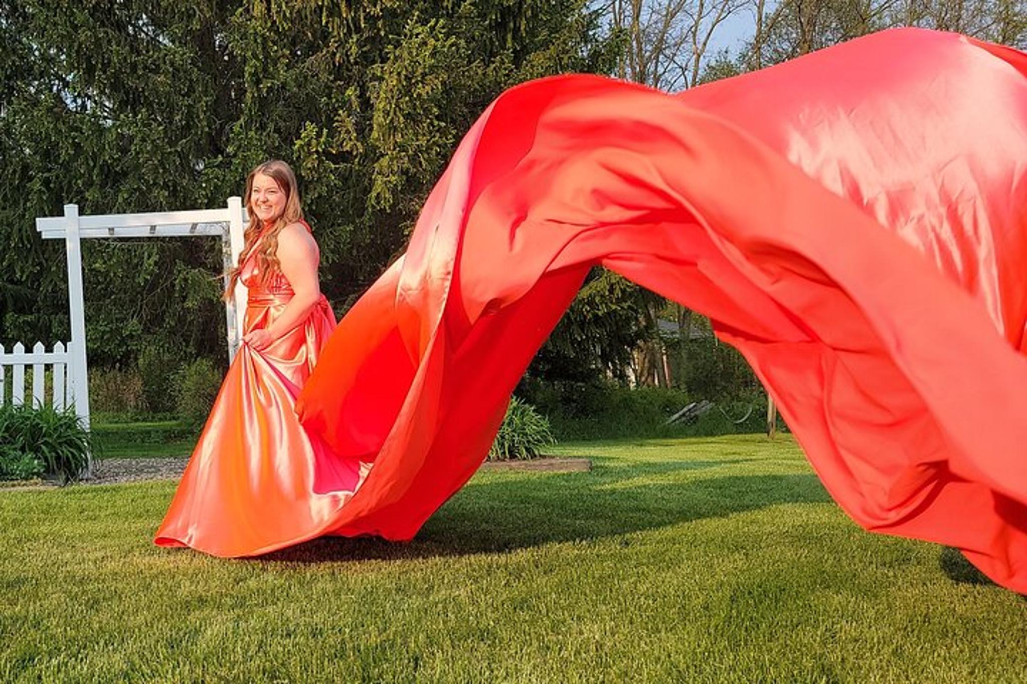 Madison Flying Dress Photo Shoot 15 min - Image 5