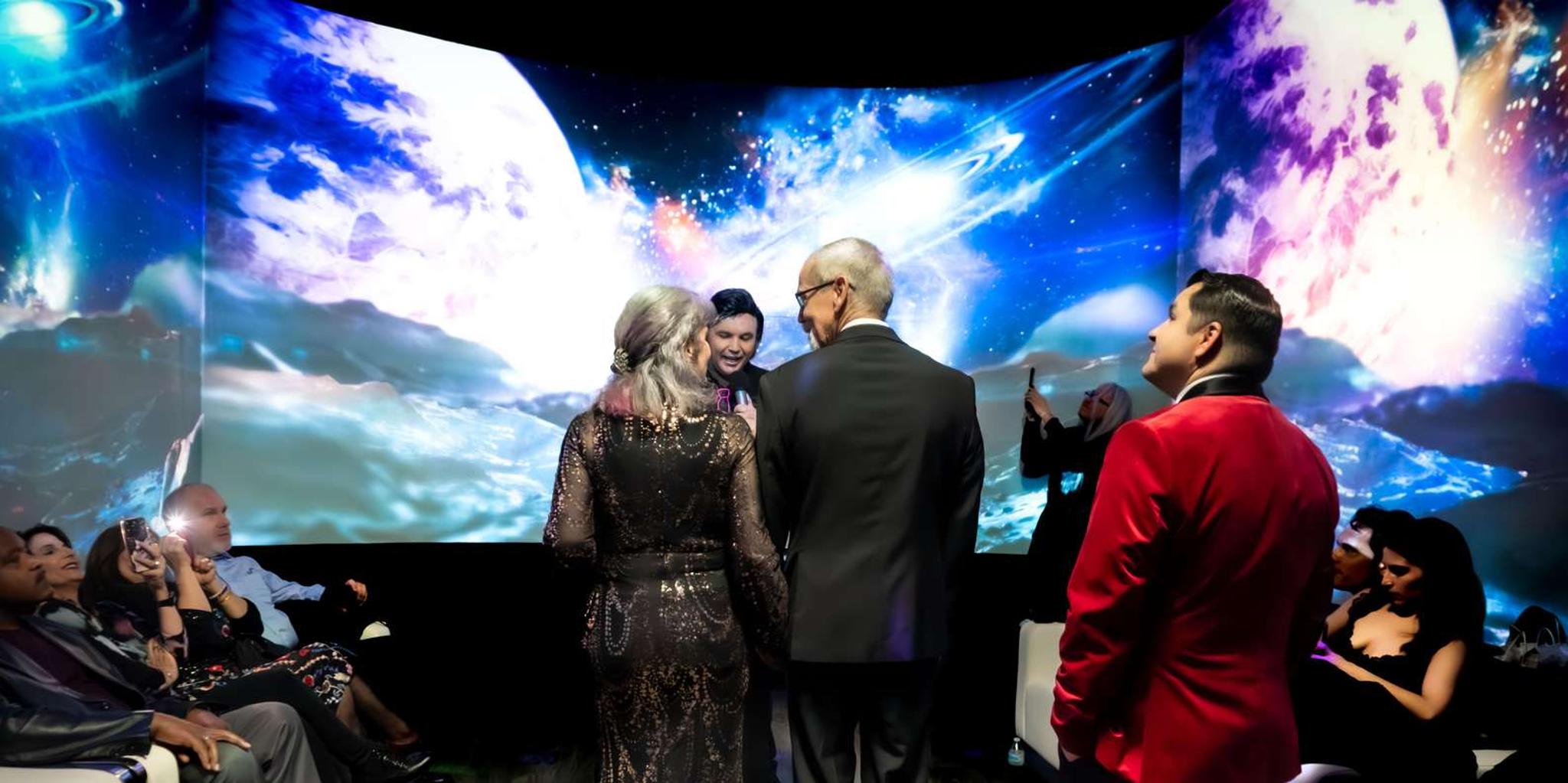 Las Vegas Cosmic Space Wedding - Image 5