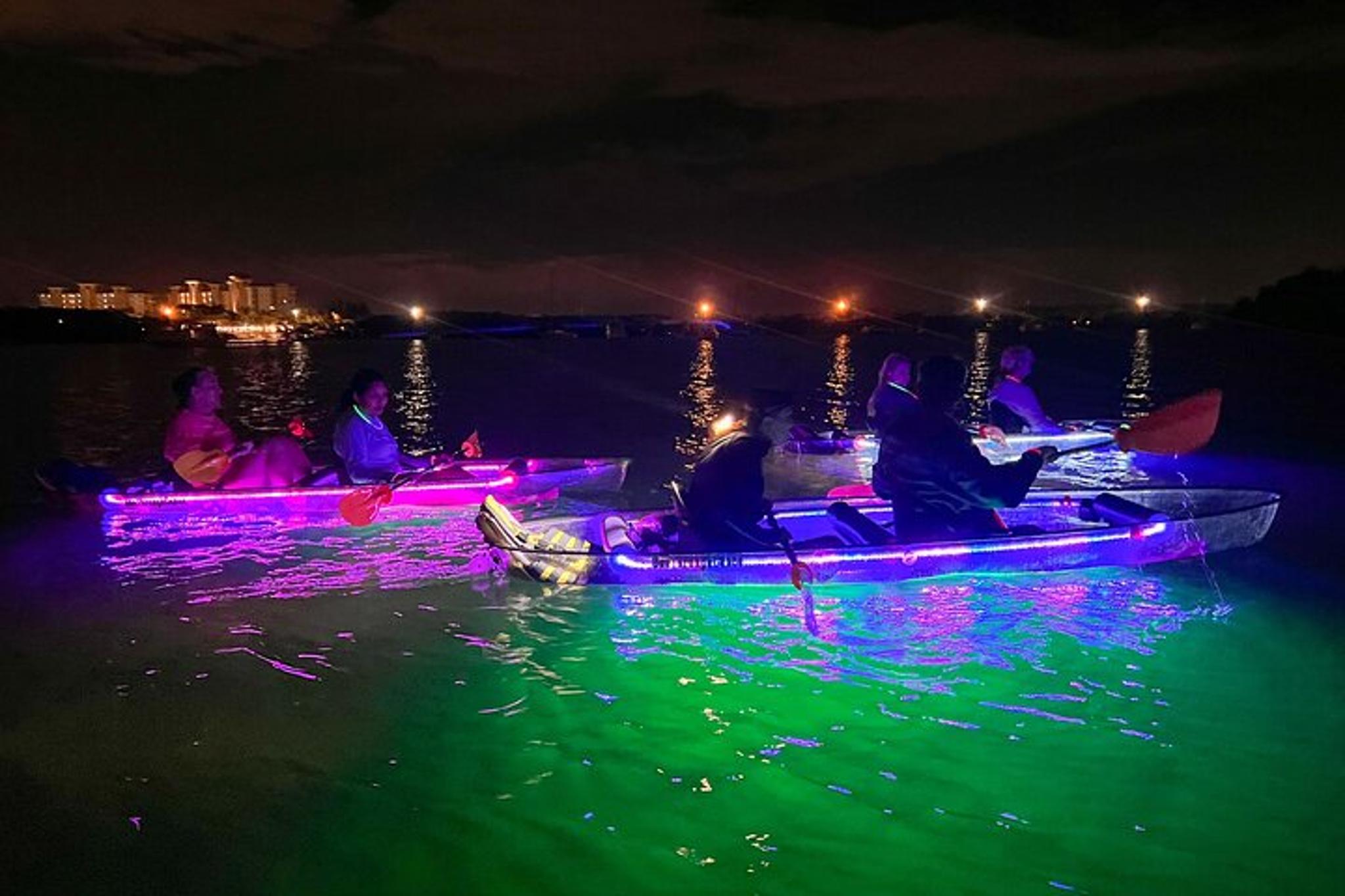 Tierra Verde Clear Kayak LED Night Tour - Image 4