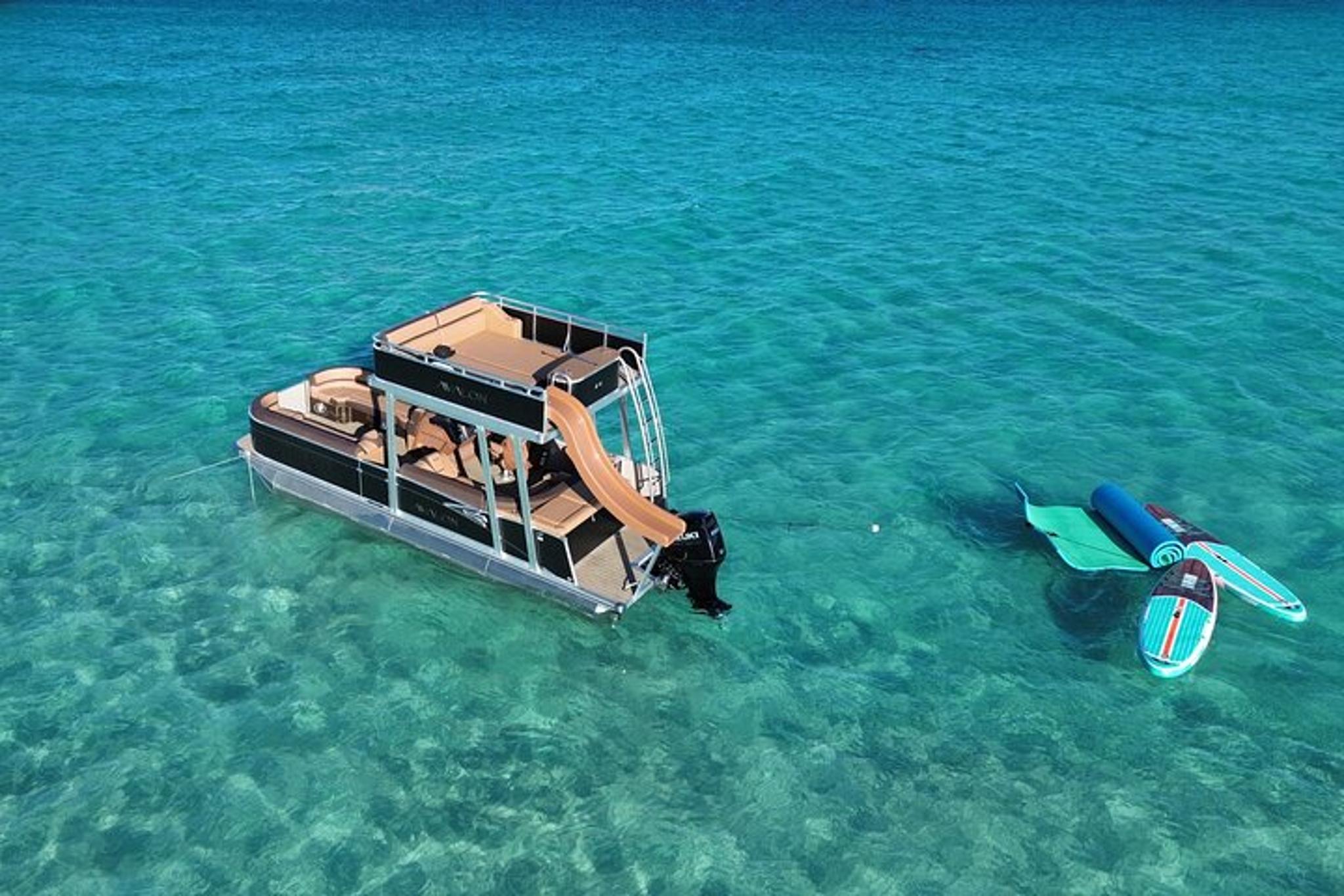 Destin Pontoon Charter with Slide - Image 1