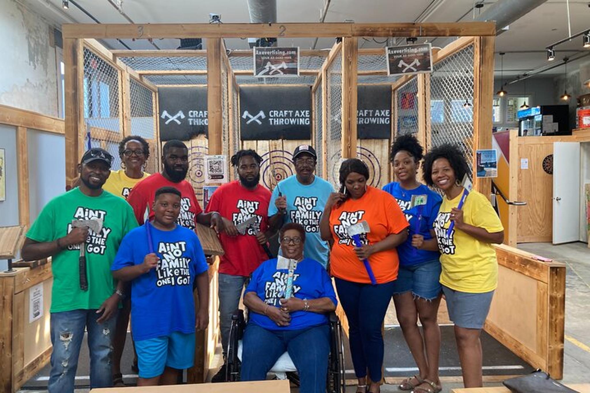 Memphis Axe Throwing Experience 1 hr