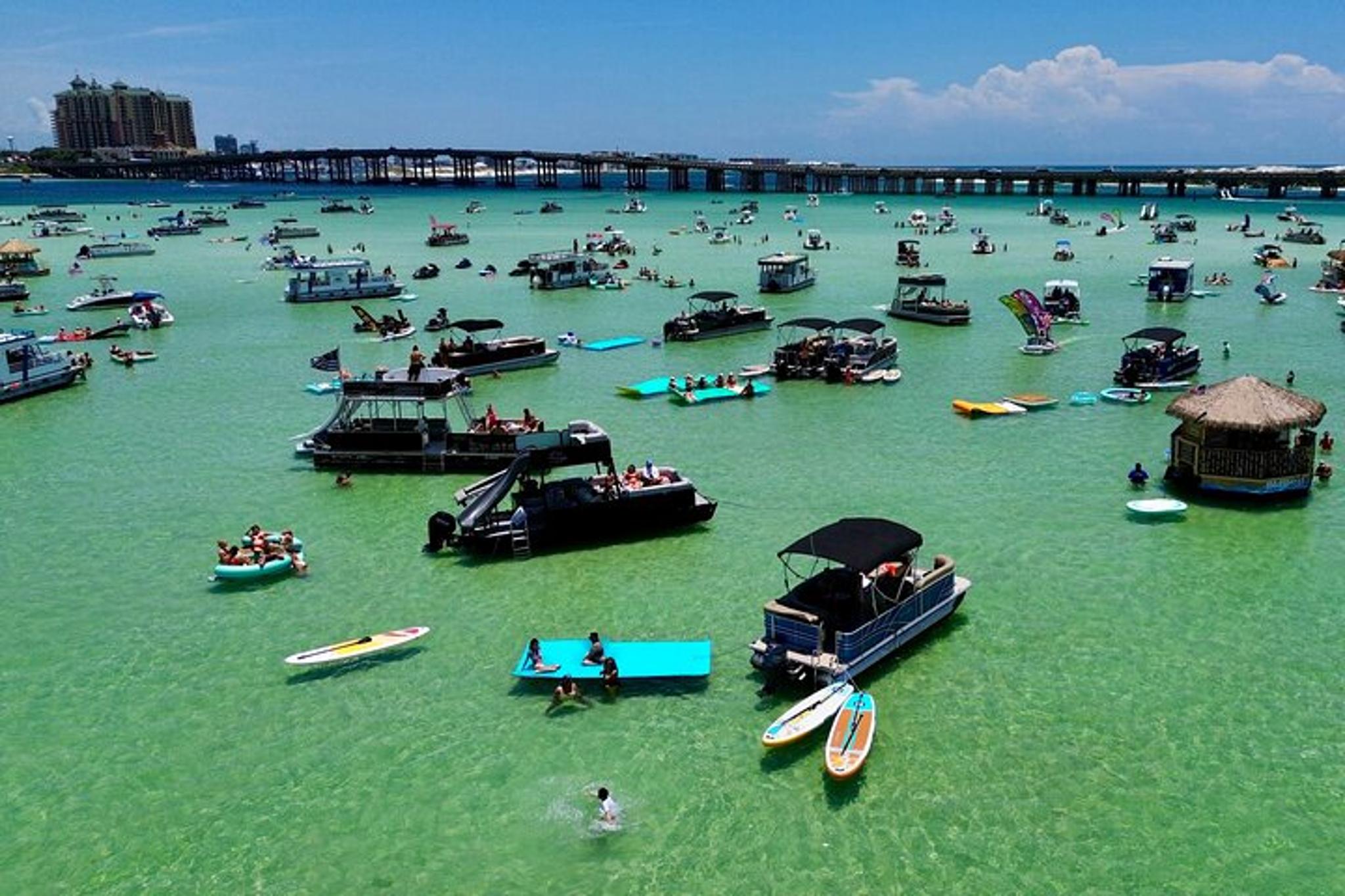 Destin Crab Island Pontoon Excursion - Image 3