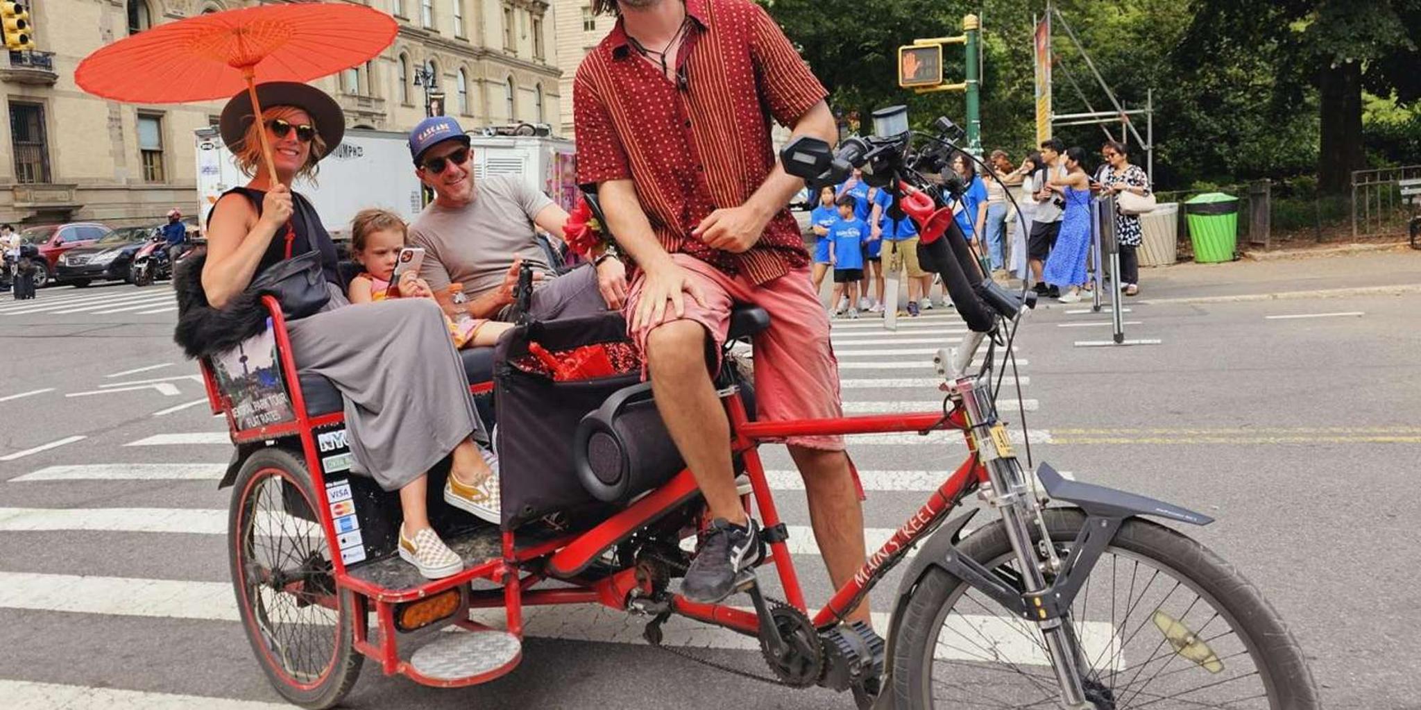 New York Central Park Pedicab Tour