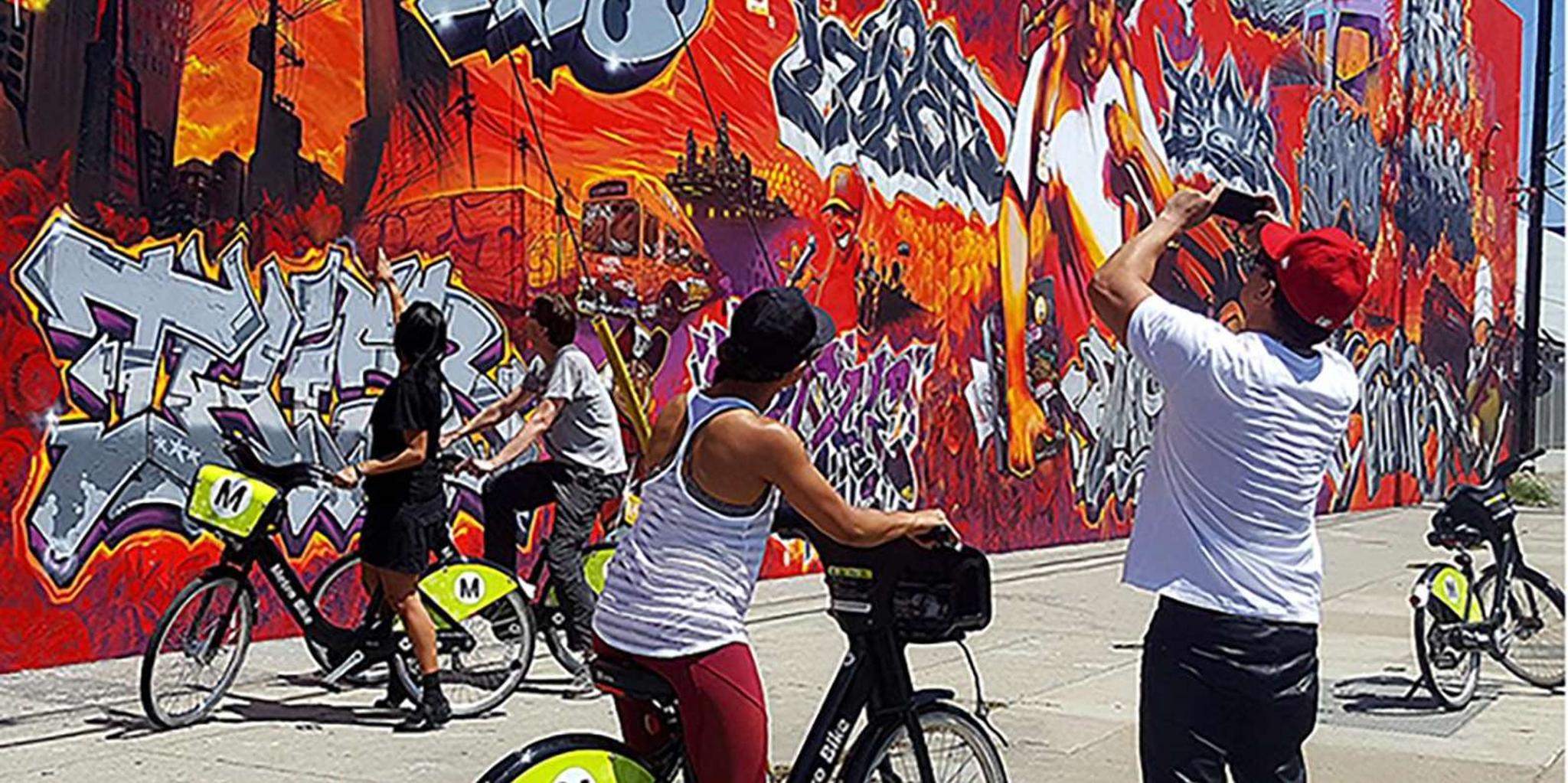 Los Angeles Graffiti Bike Tour