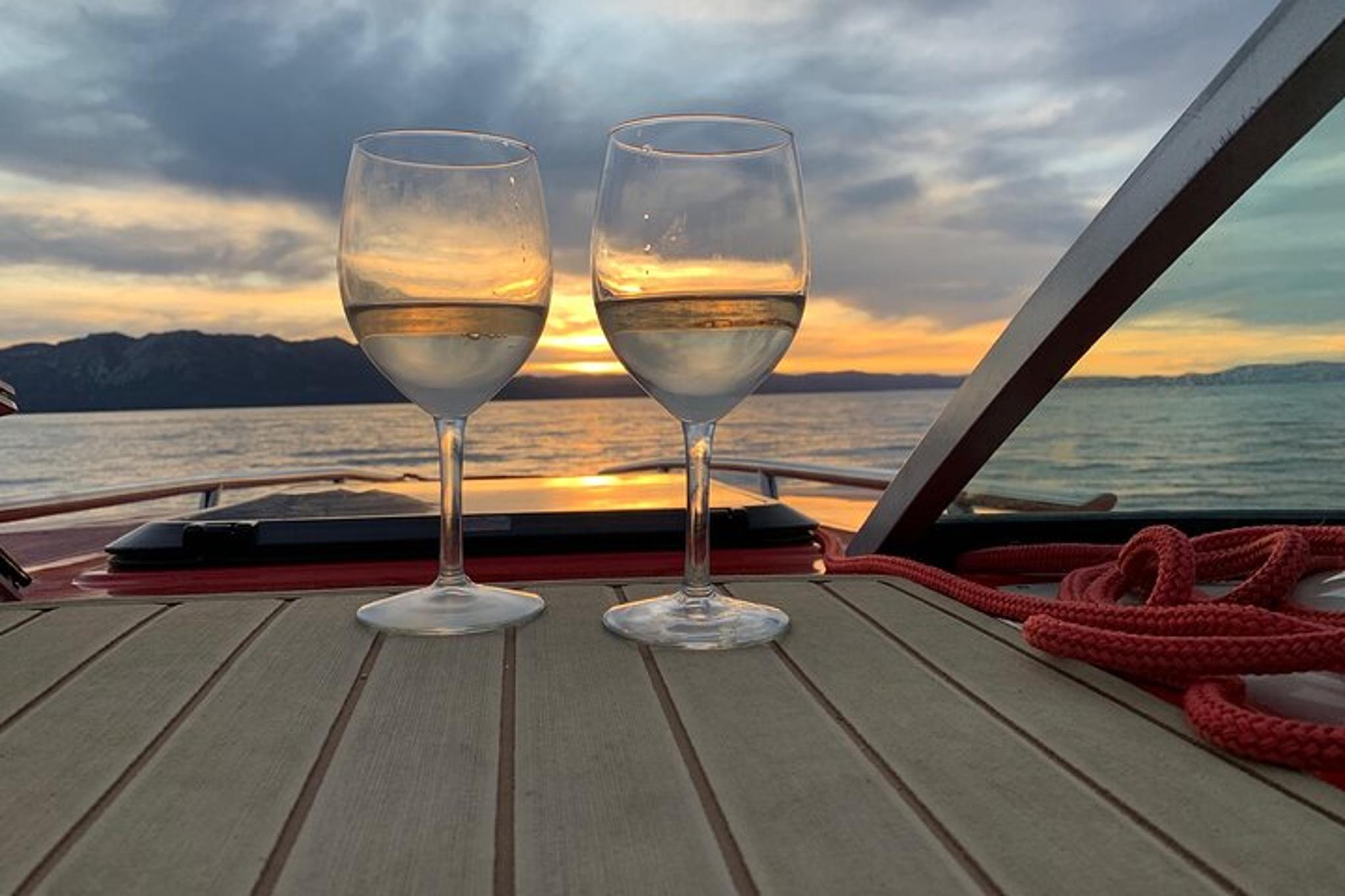 Lake Tahoe Wine & Cheese Boat Charter - Image 4
