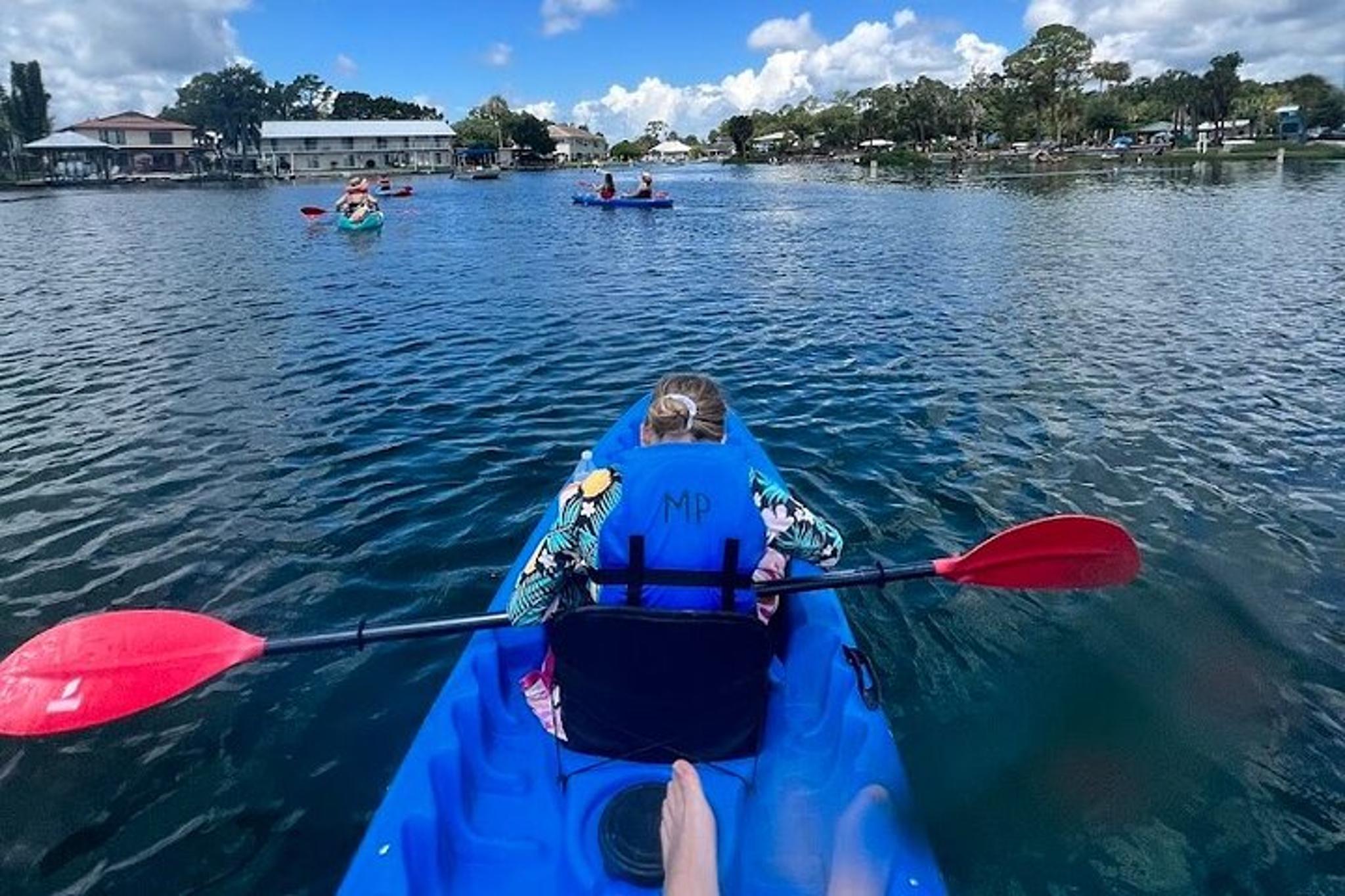 Crystal River Tandem Kayak Rental with Manatees 2 hr - Image 3