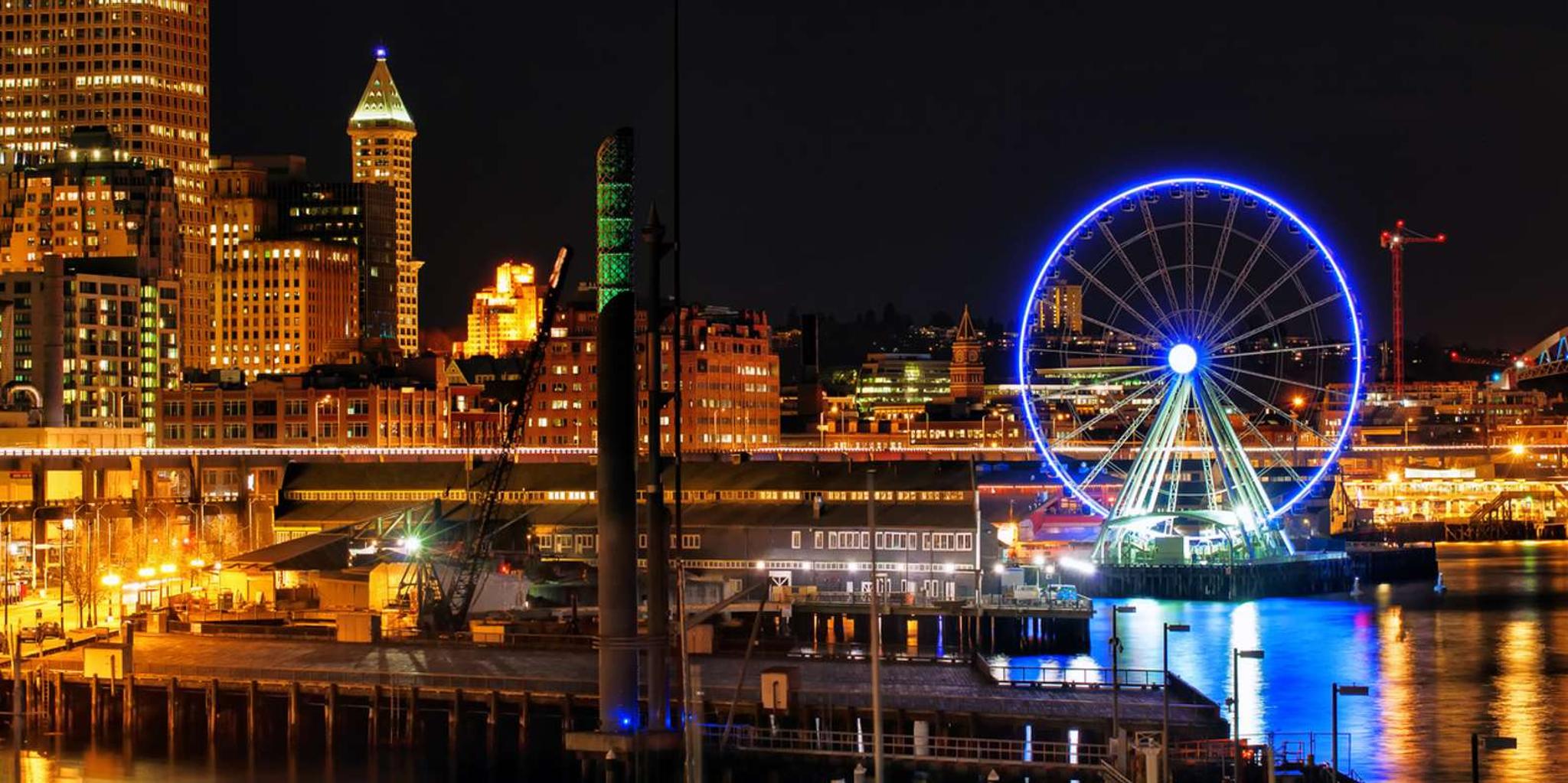 Seattle Night Tour with Space Needle and Skywheel - Image 4