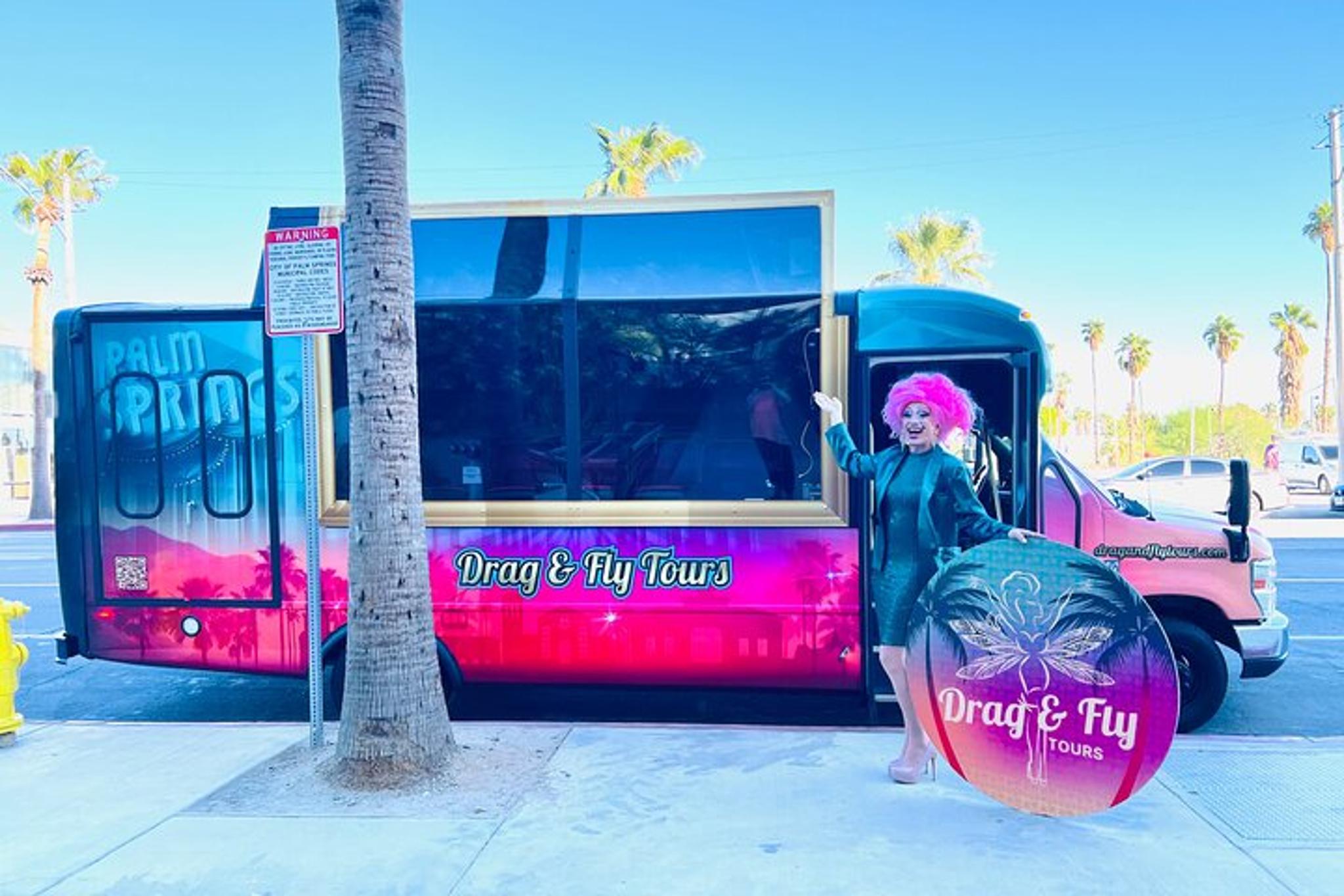 Palm Springs Drag Queen Mobile Theater Tour 90 min