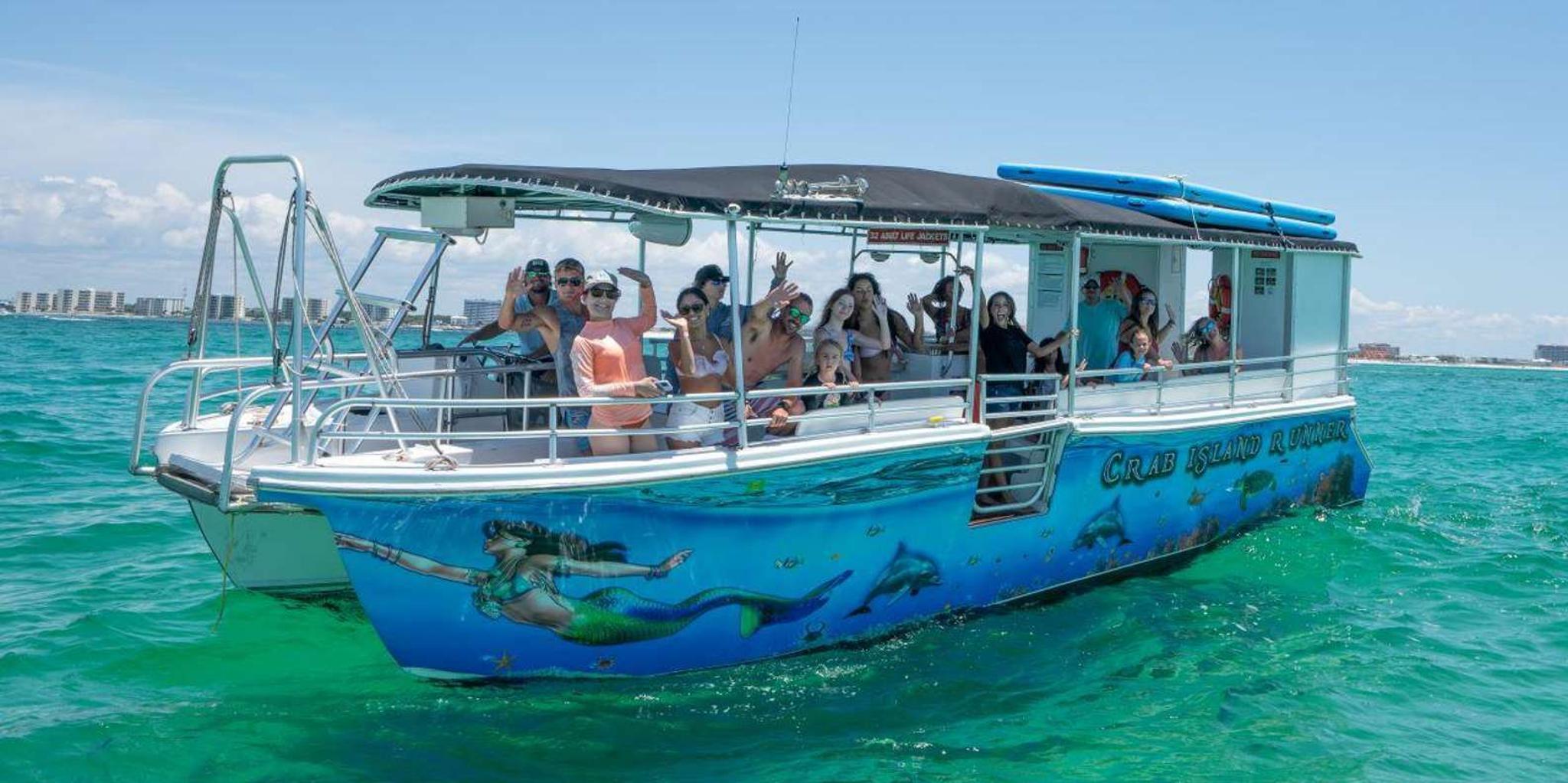 Destin Crab Island Swim Trip - Image 1