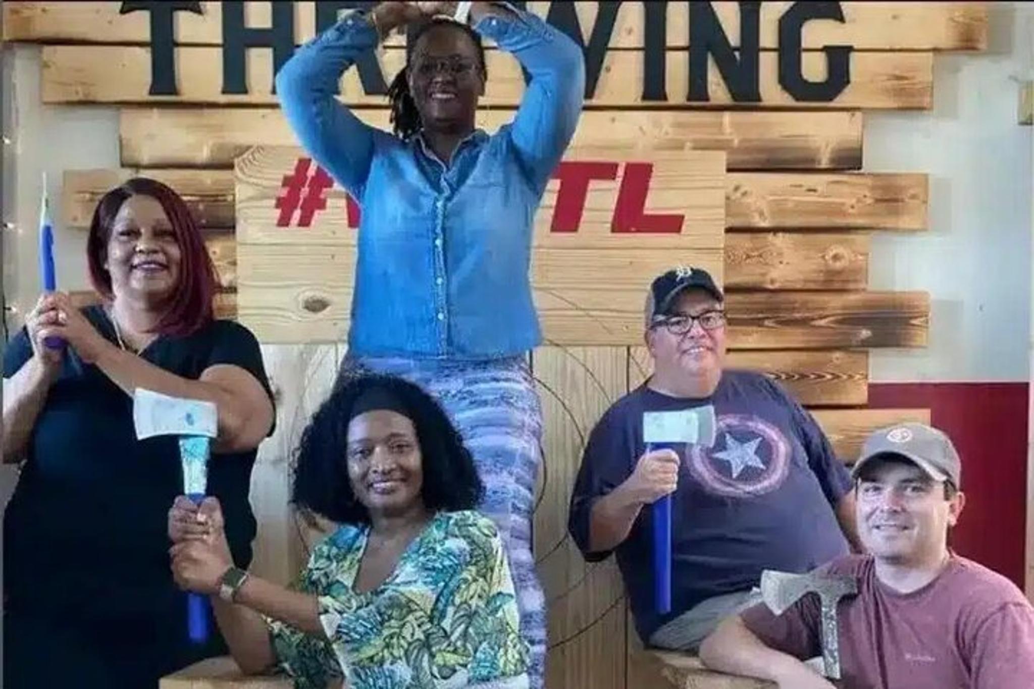 Memphis Pedal Party and Axe Throwing Experience