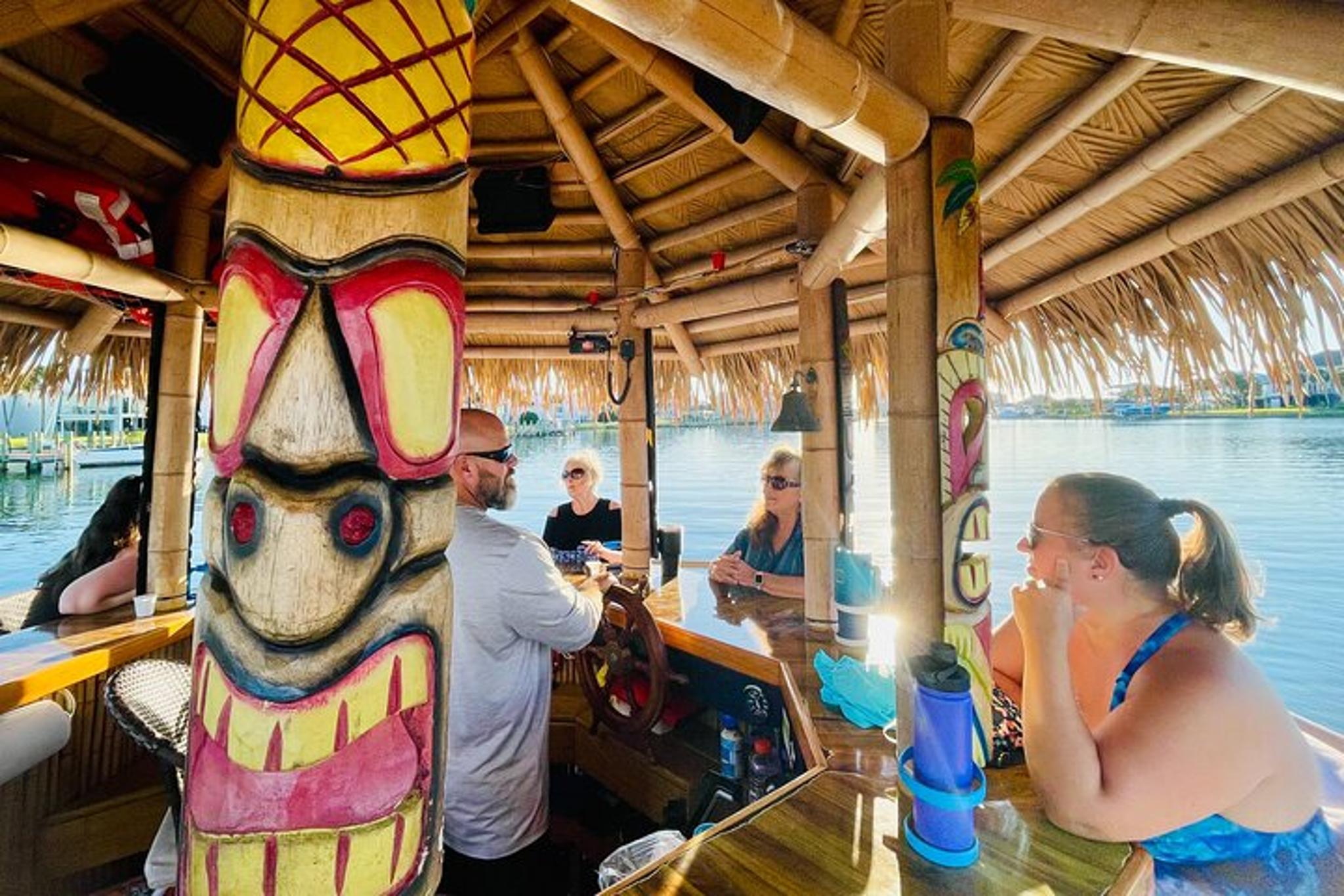 Pensacola Tiki Boat Sunset Cruise 90 Min