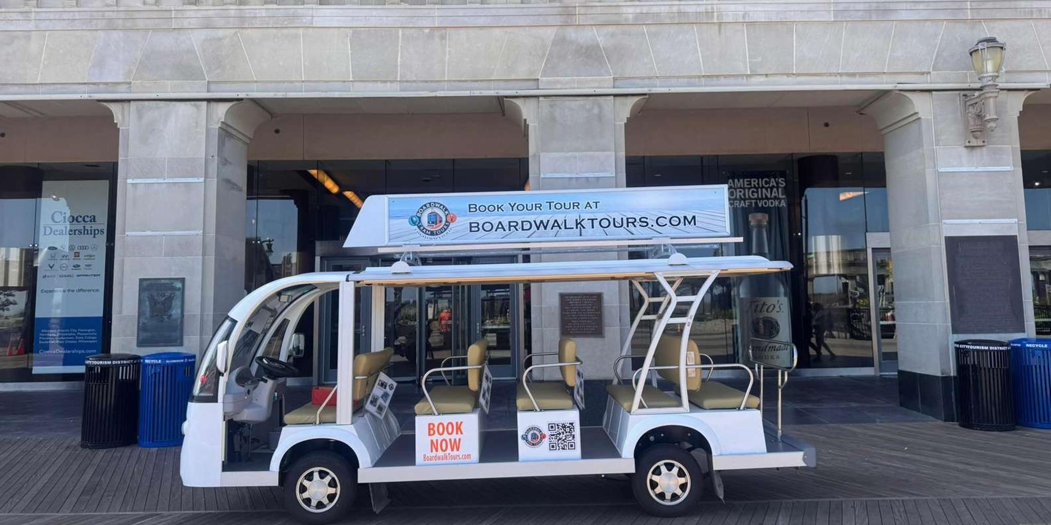 Atlantic City Boardwalk Tram Tour with Local Guide 1.5 hr - Image 1