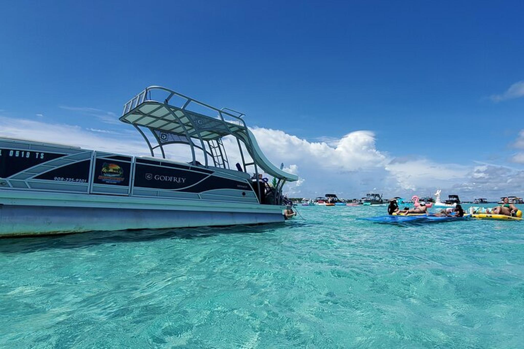 Destin Private Boat Charter to Crab Island - Image 5