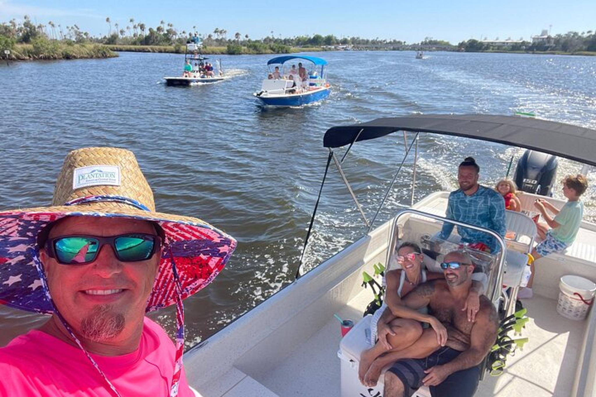 Crystal River Scalloping Charter with Captain Paul and Lucas