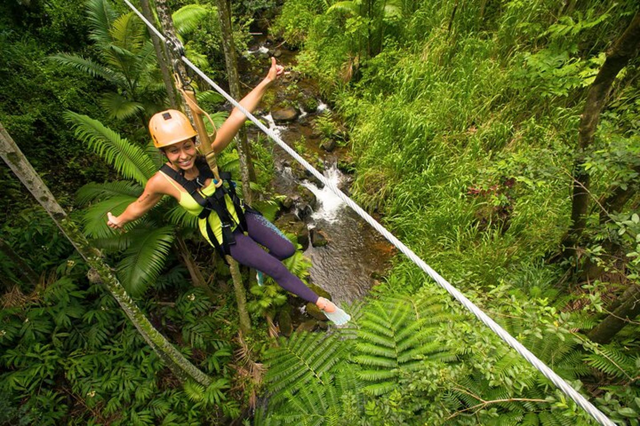 Big Island Zipline Adventure with Waterfall - Image 3