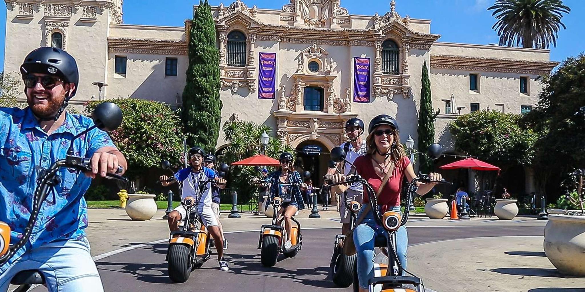 San Diego Scooter Tour: Downtown and Gaslamp Loop