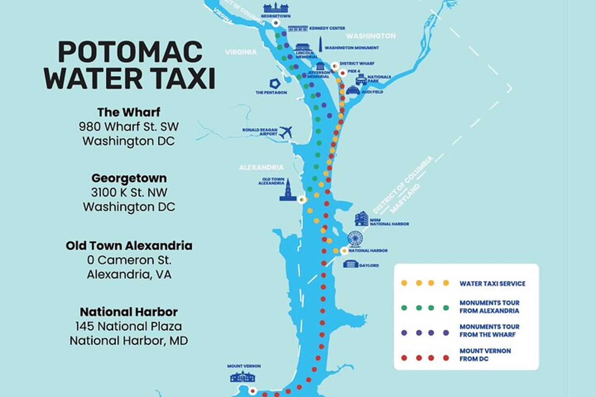 Washington DC Water Taxi Tour - Image 3