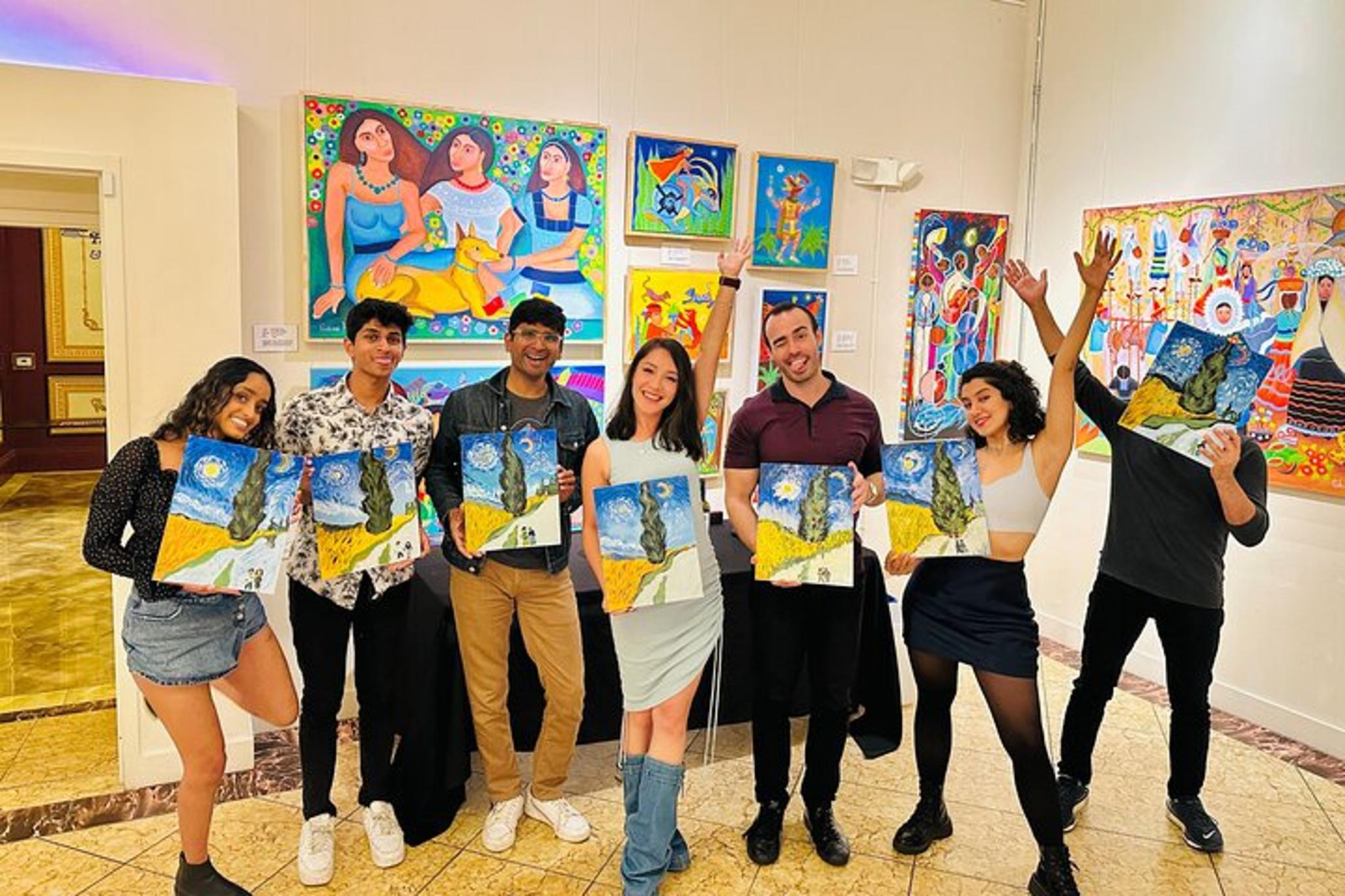 San Francisco Sip and Paint Experience