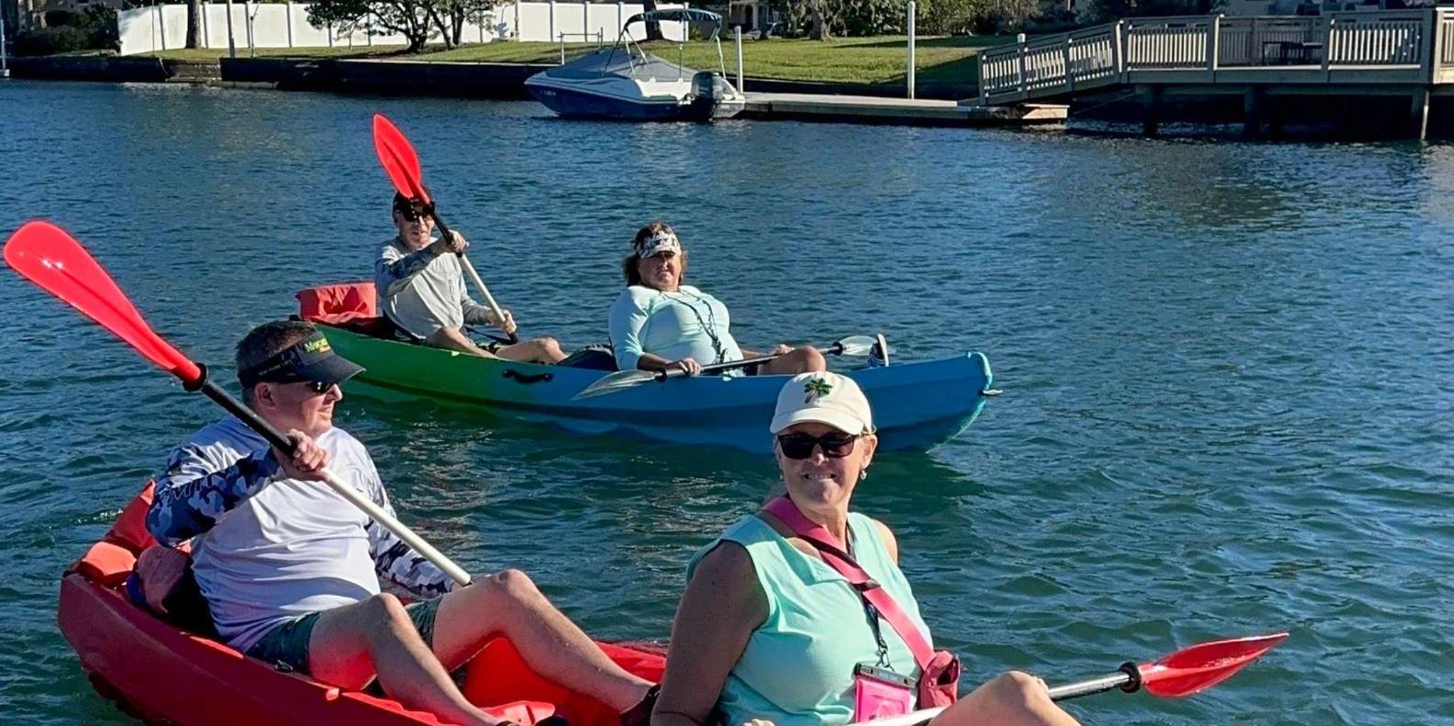 Crystal River Kayak with Manatee Viewing at Sunset