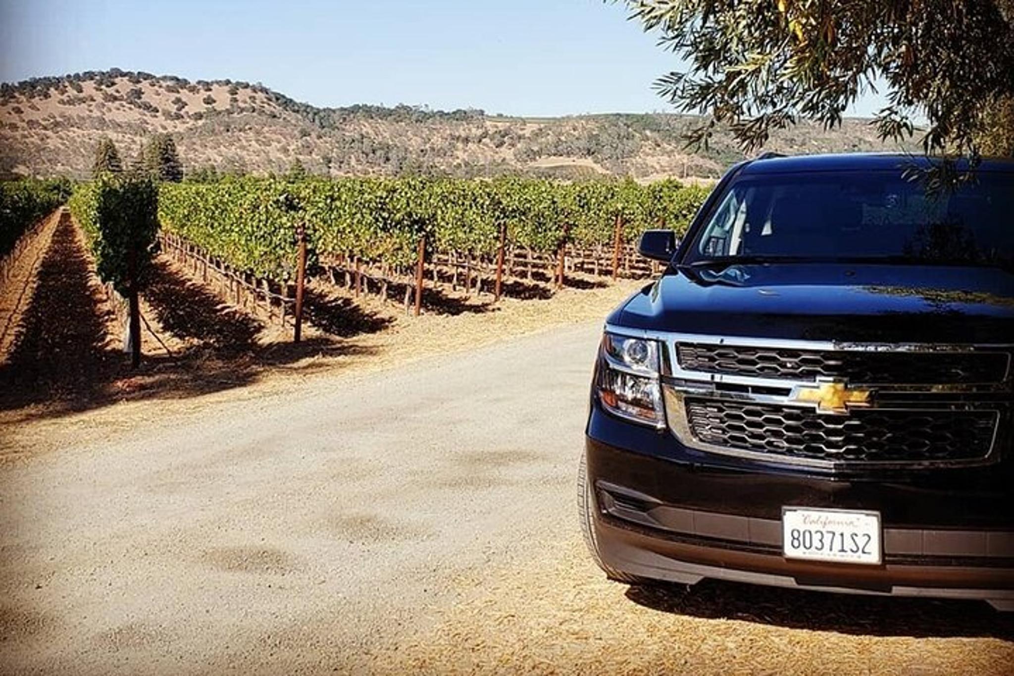 Napa Valley Wine Tour in a Luxury Vehicle