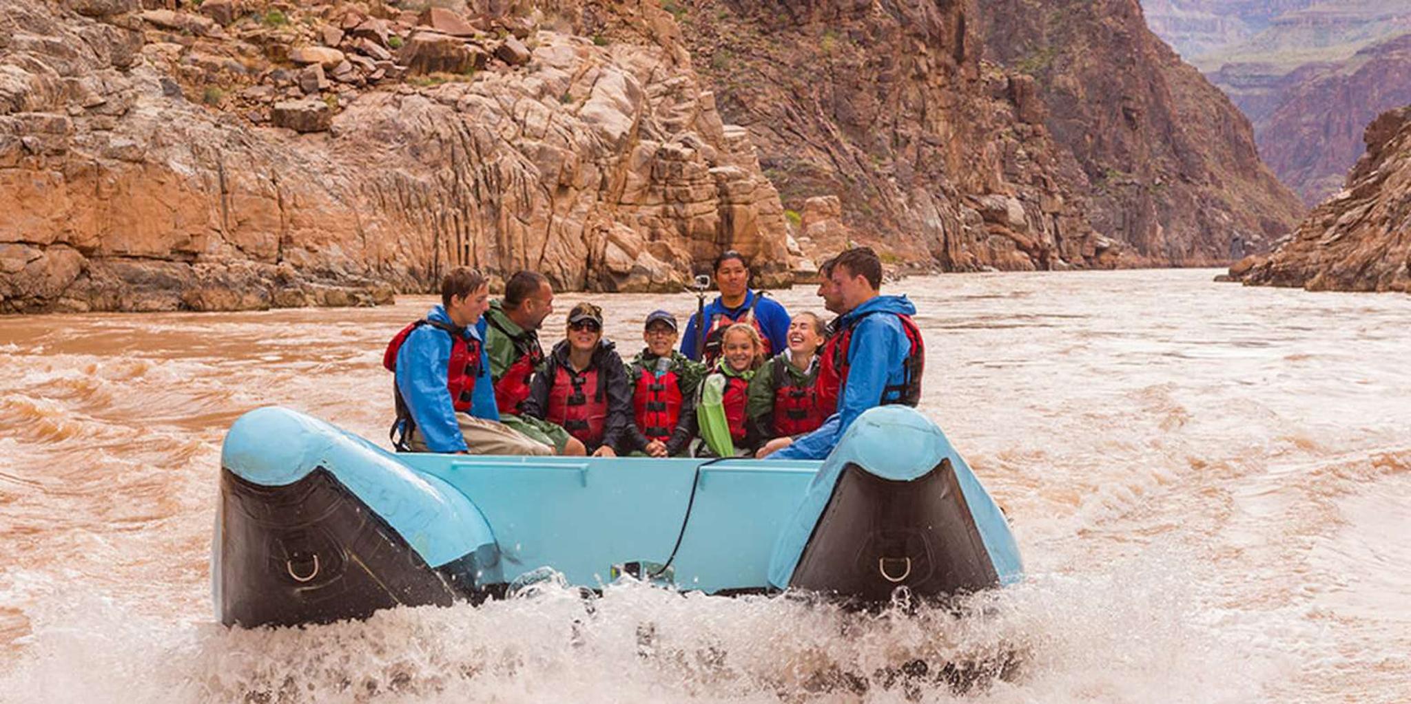 Las Vegas Grand Canyon Whitewater Rafting 15 hr